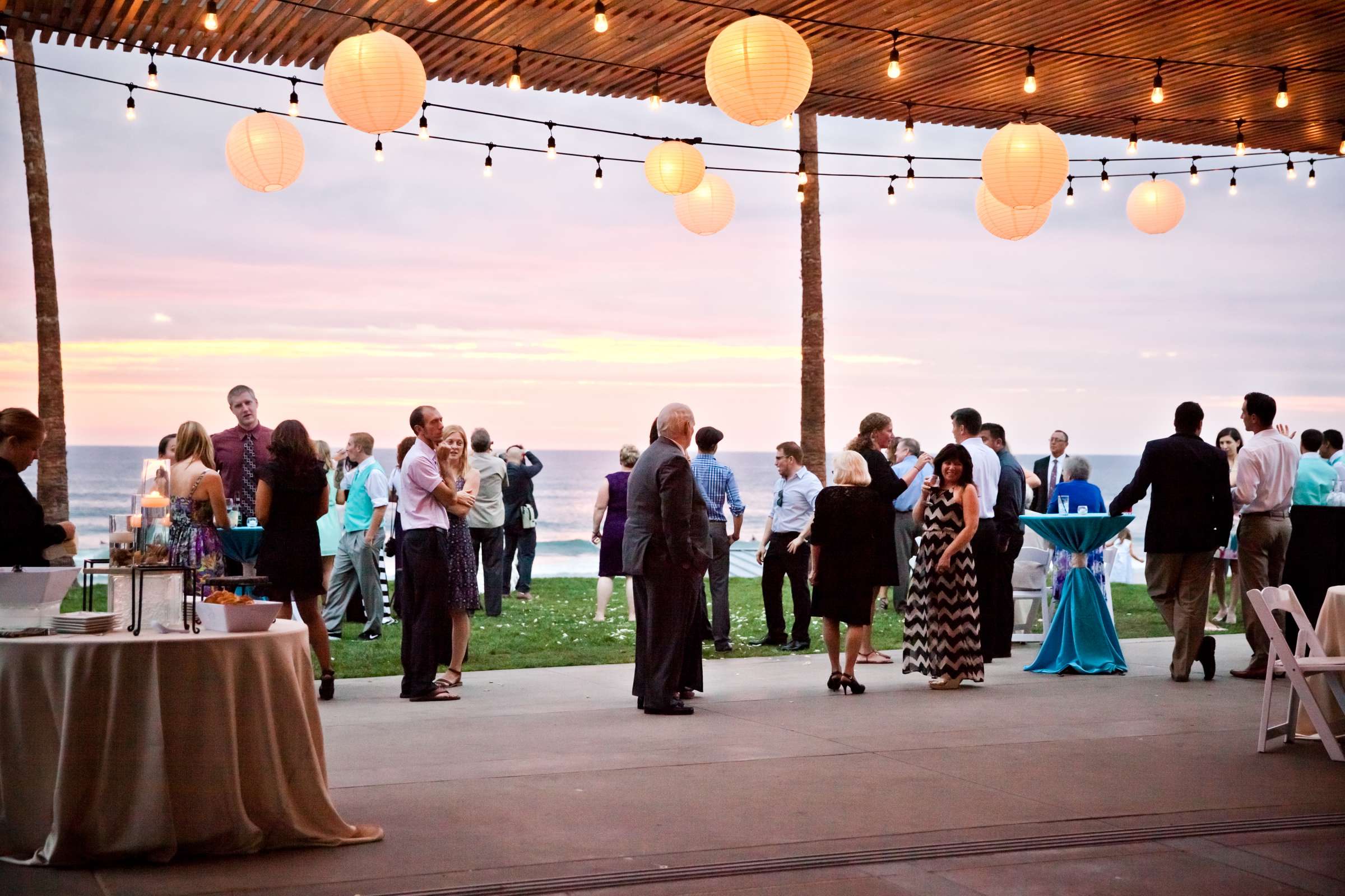 Reception at Scripps Seaside Forum Wedding, Laura and Daniel Wedding Photo #90 by True Photography