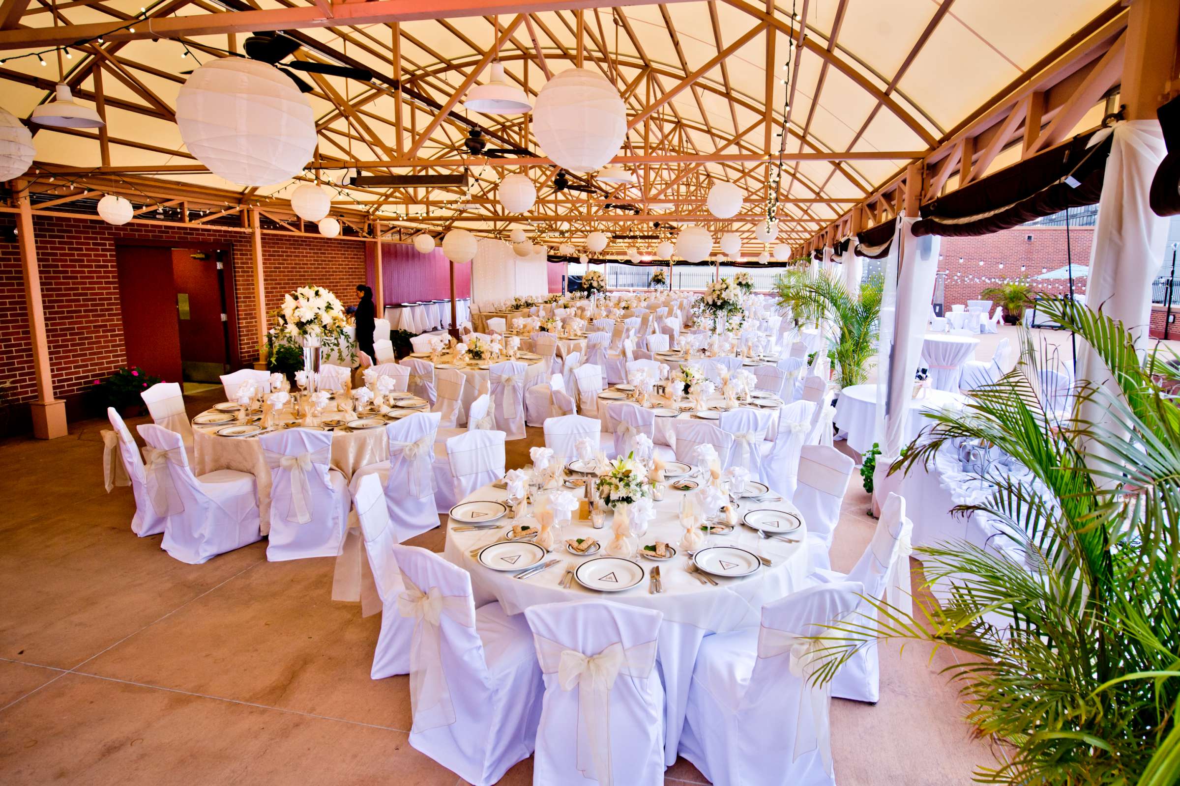 Denver Athletic Club Wedding, Enjoying the roof Wedding Photo #13 by True Photography