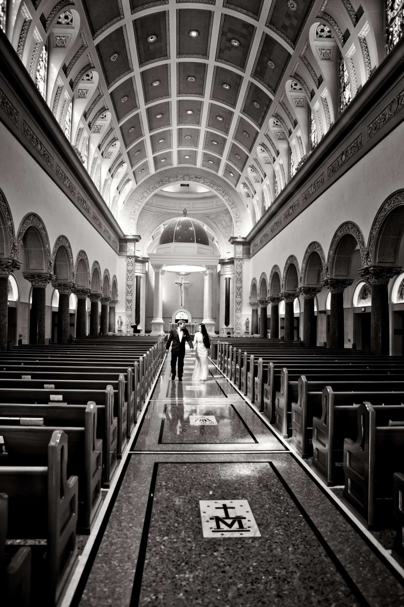 Church at Wedding, Shirley and Tom Wedding Photo #133933 by True Photography