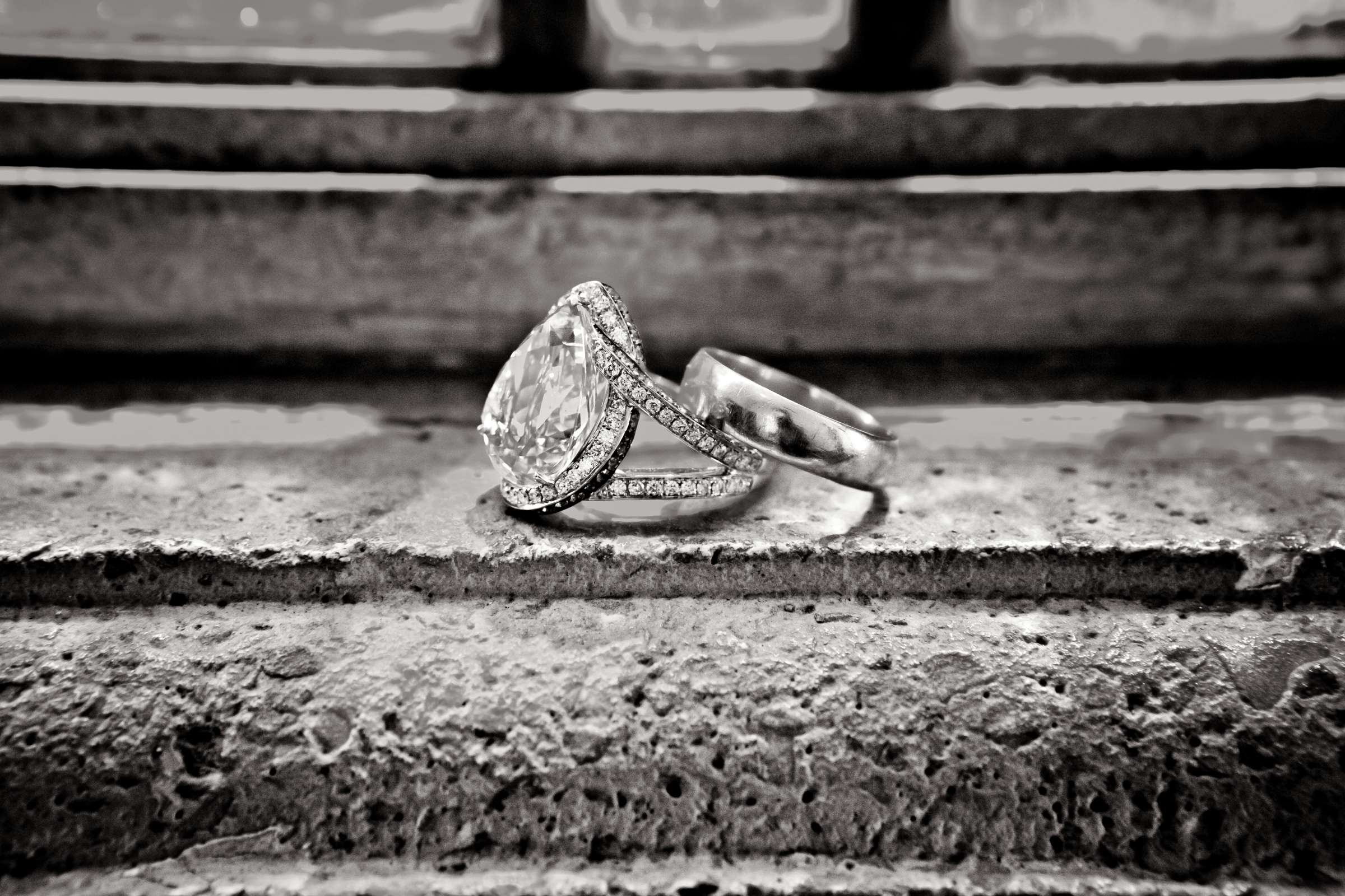 Rings at Wedding, Shirley and Tom Wedding Photo #133945 by True Photography