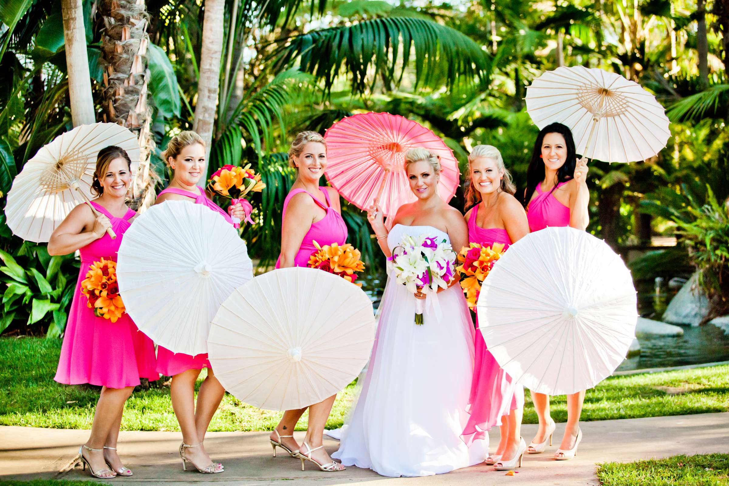 Bridesmaids at Wedding, Larissa and Tim Wedding Photo #7 by True Photography