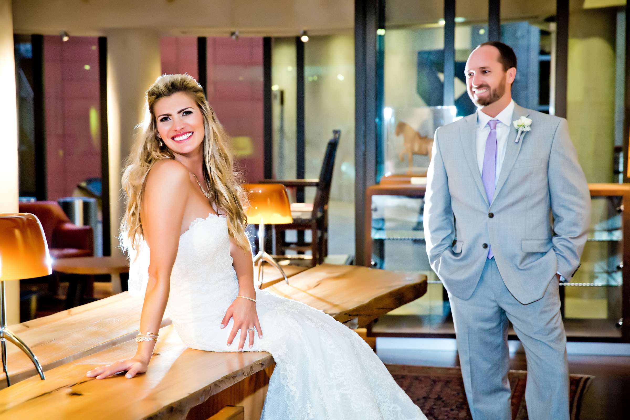 San Diego Central Library Wedding coordinated by A Diamond Celebration, Danielle and Alex Wedding Photo #134742 by True Photography