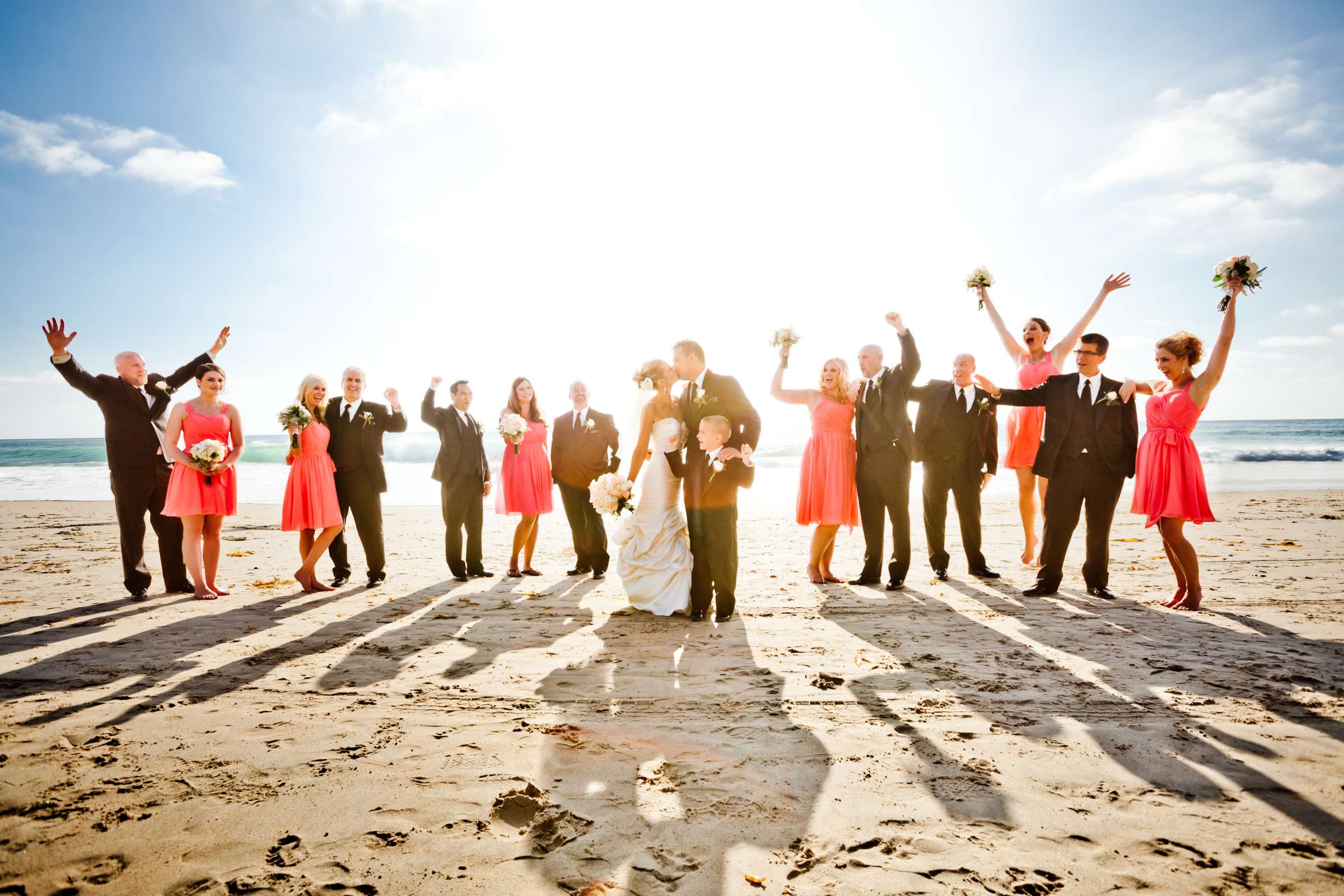 Beach at Ritz Carlton-Laguna Niguel Wedding coordinated by Ciao Bella Events and Weddings, Laura and Steve Wedding Photo #136600 by True Photography