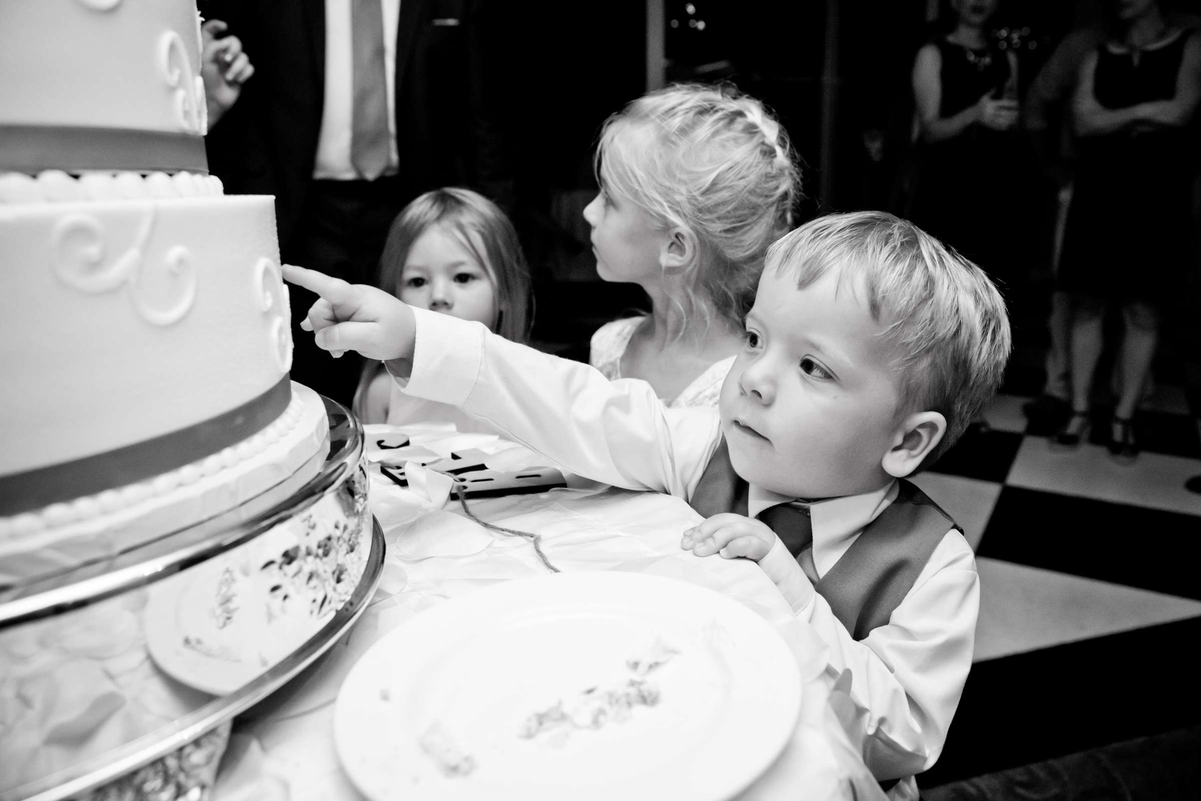 Kids at La Valencia Wedding coordinated by Love Marks the Spot, Karin and Nick Wedding Photo #65 by True Photography