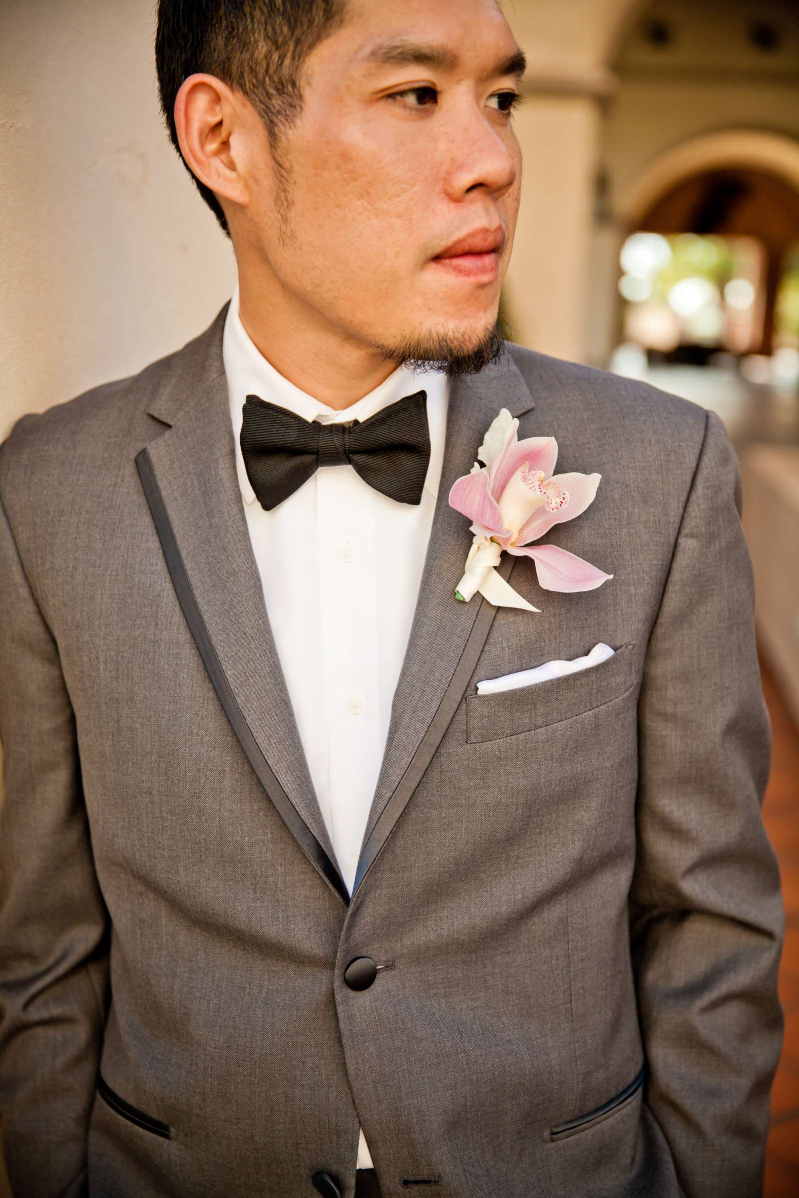 boutonnière, Fashion at San Diego Mission Bay Resort Wedding coordinated by Lavish Weddings, Maggie and Michael Wedding Photo #138832 by True Photography