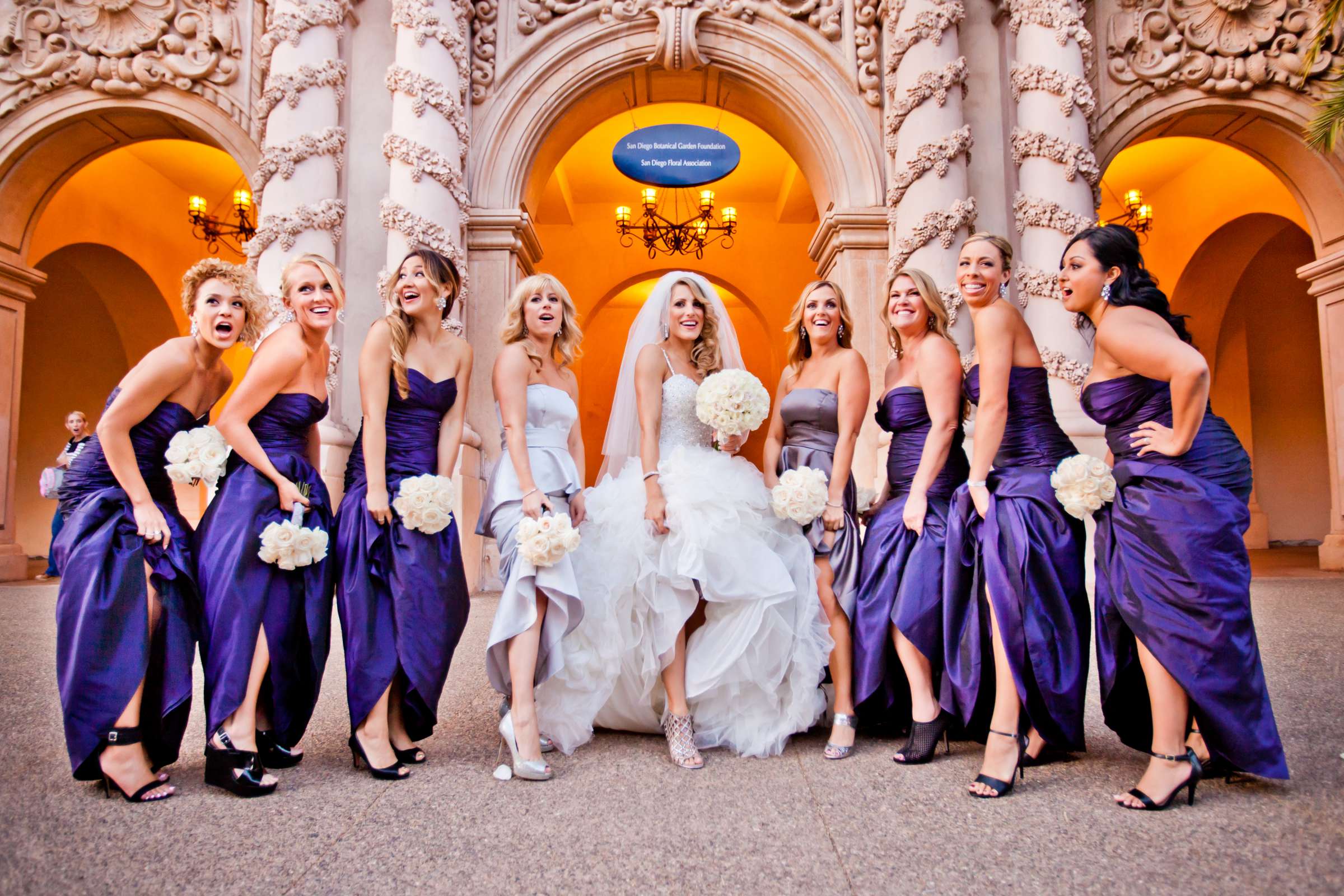 San Diego Central Library Wedding, Camille and JuanCarlos Wedding Photo #11 by True Photography