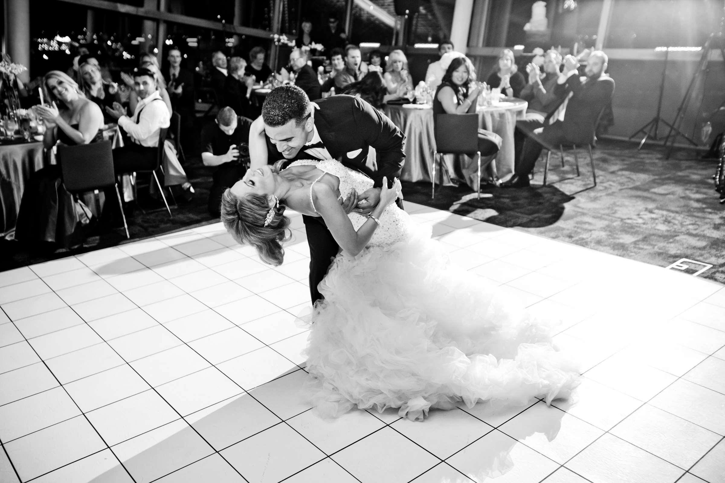 San Diego Central Library Wedding, Camille and JuanCarlos Wedding Photo #40 by True Photography