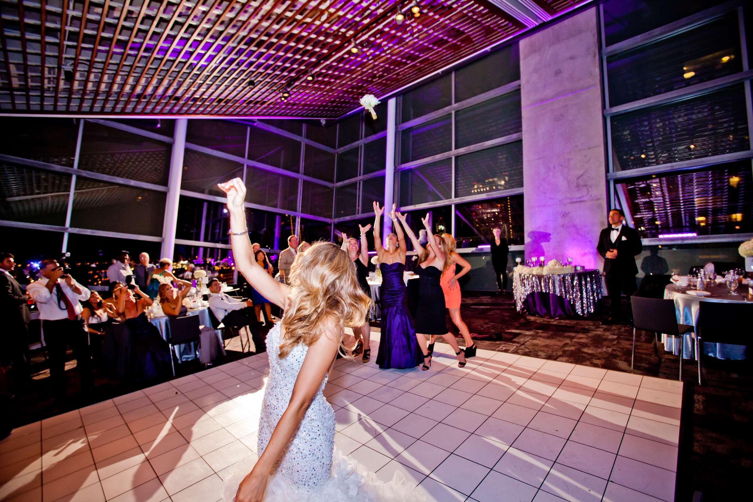 San Diego Central Library Wedding, Camille and JuanCarlos Wedding Photo #45 by True Photography