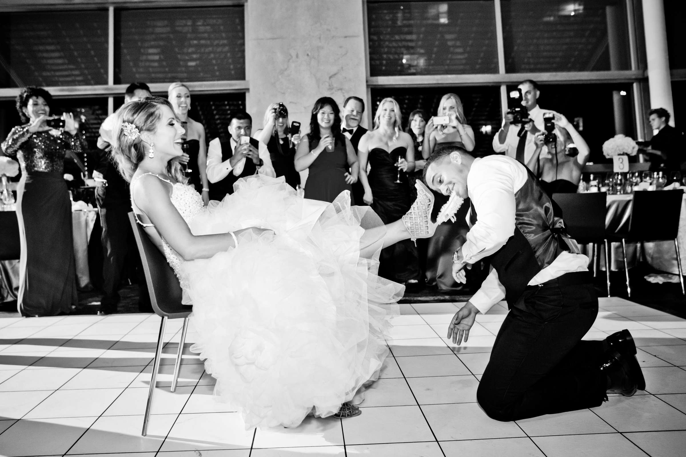 San Diego Central Library Wedding, Camille and JuanCarlos Wedding Photo #48 by True Photography