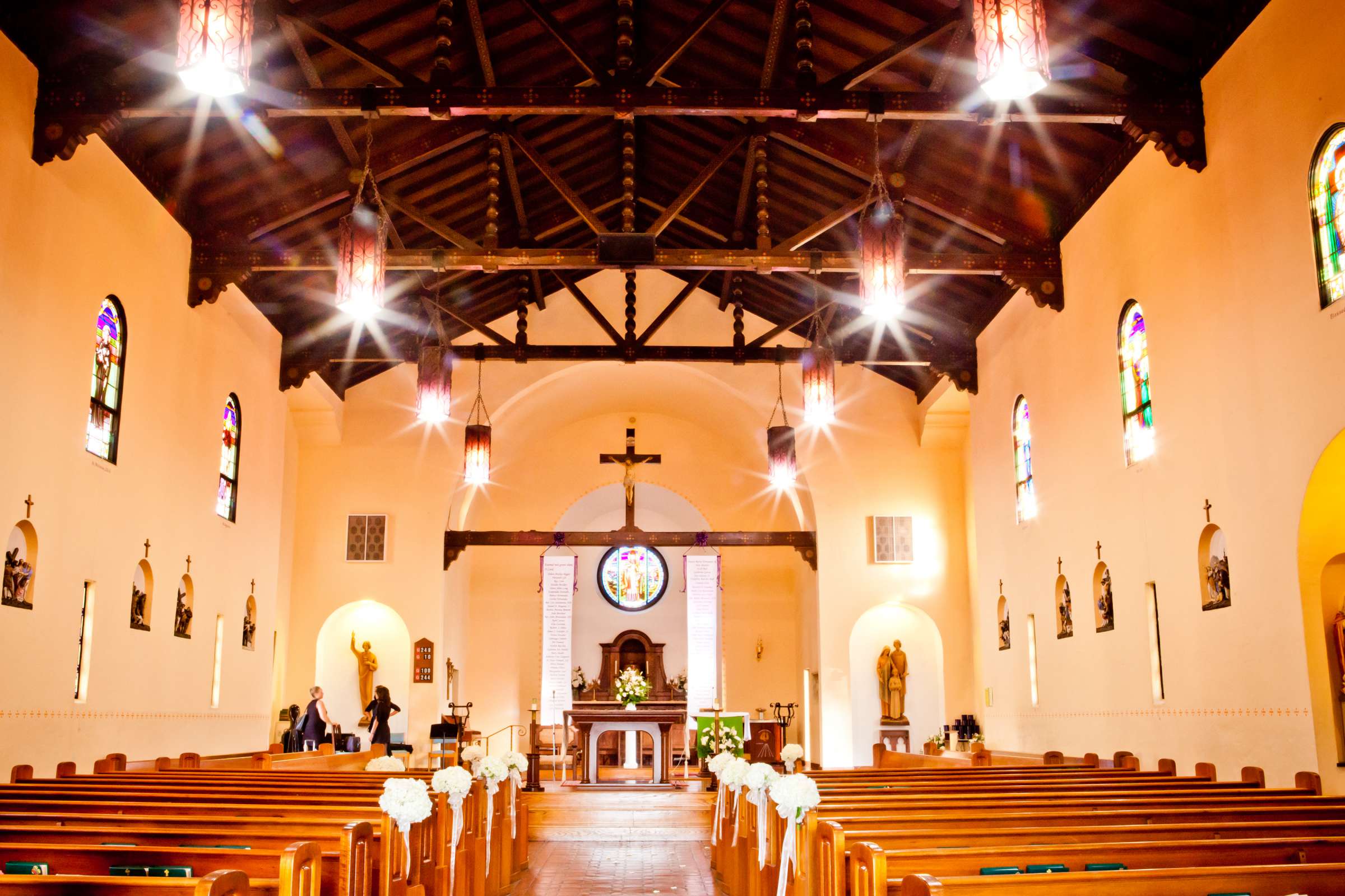 Church at San Diego Central Library Wedding, Camille and JuanCarlos Wedding Photo #58 by True Photography