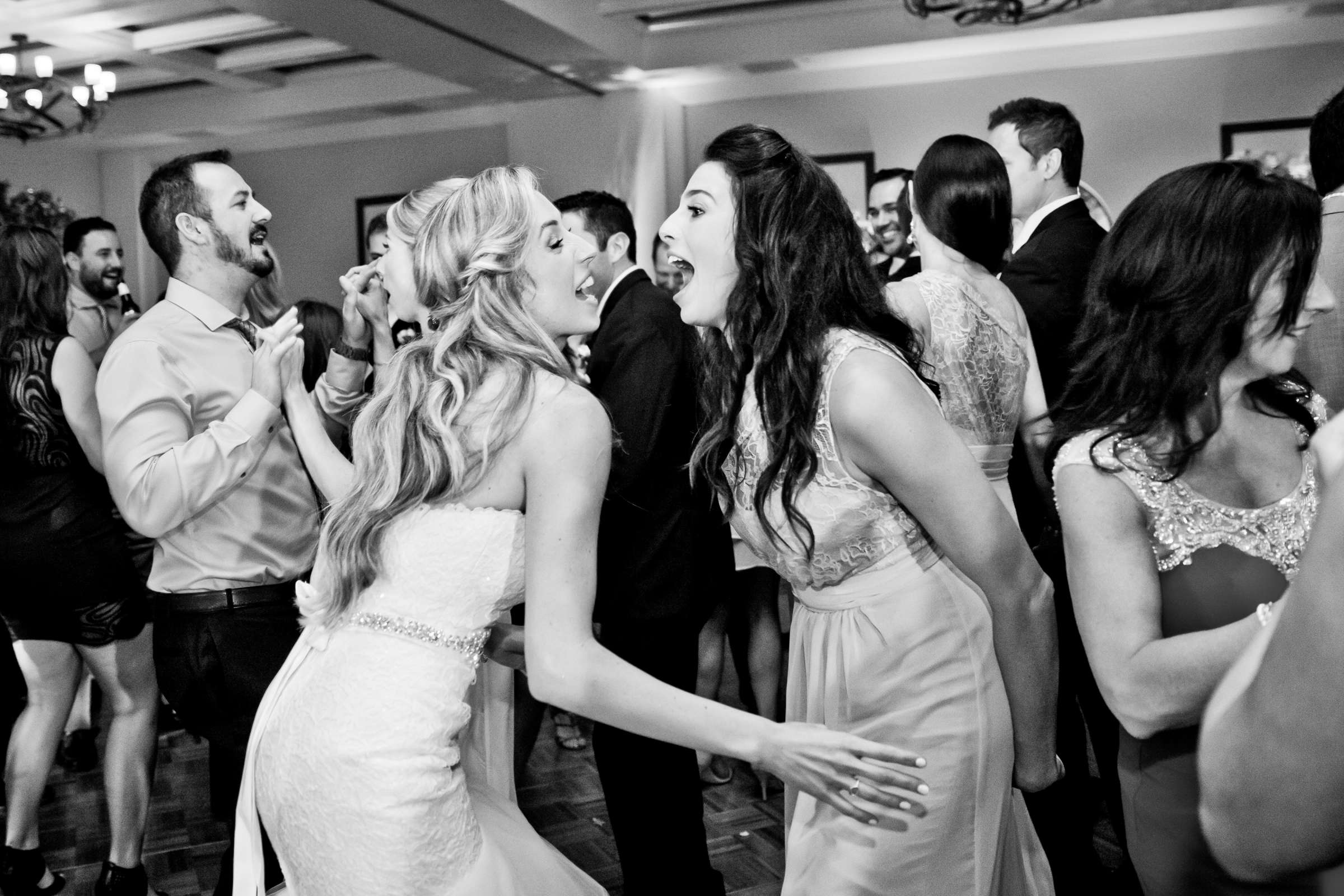 Black and White photo at Estancia Wedding coordinated by Pink Papaya, Brittni and Nicholas Wedding Photo #142931 by True Photography