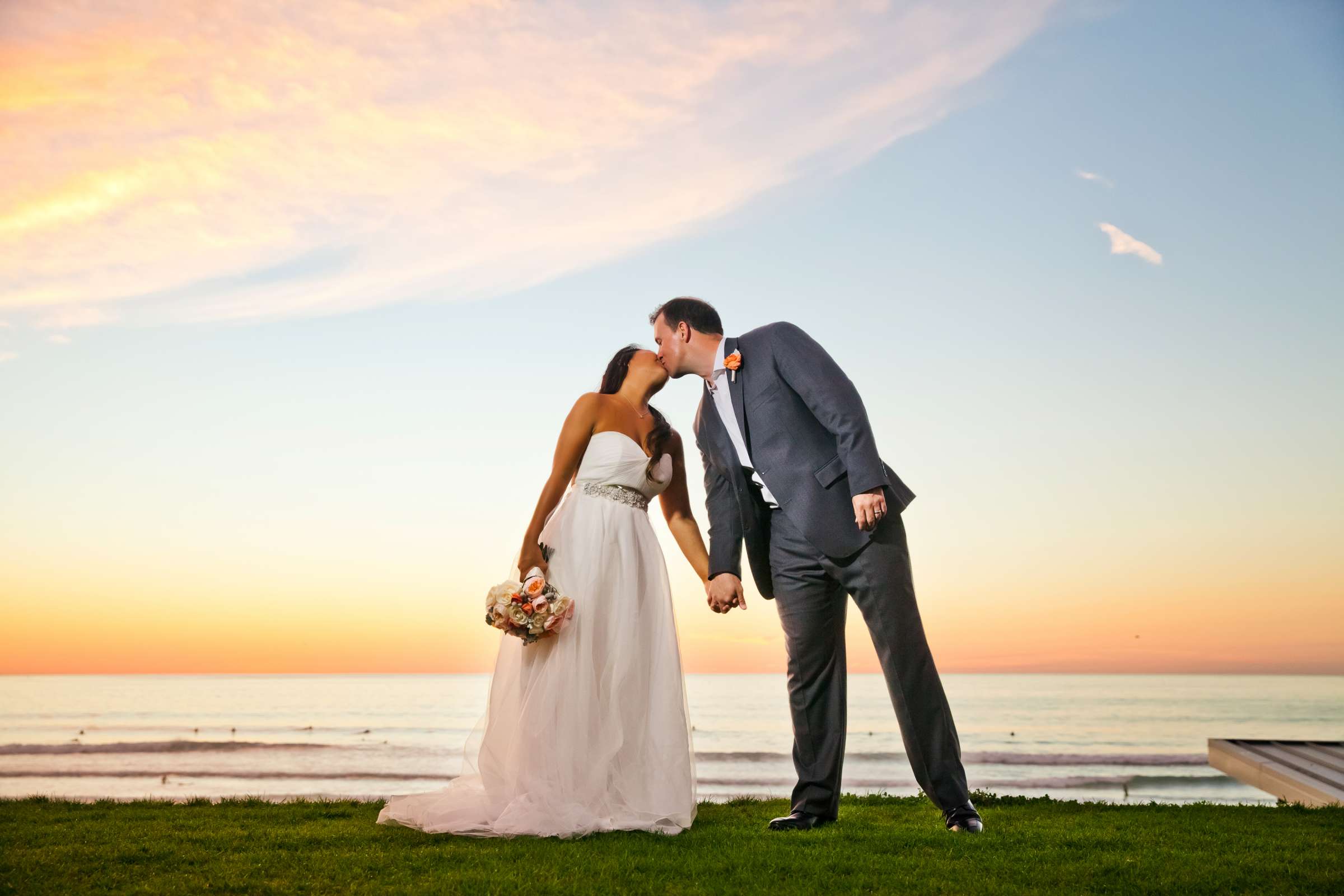 Scripps Seaside Forum Wedding coordinated by I Do Weddings, Kana and Laurence Wedding Photo #143056 by True Photography