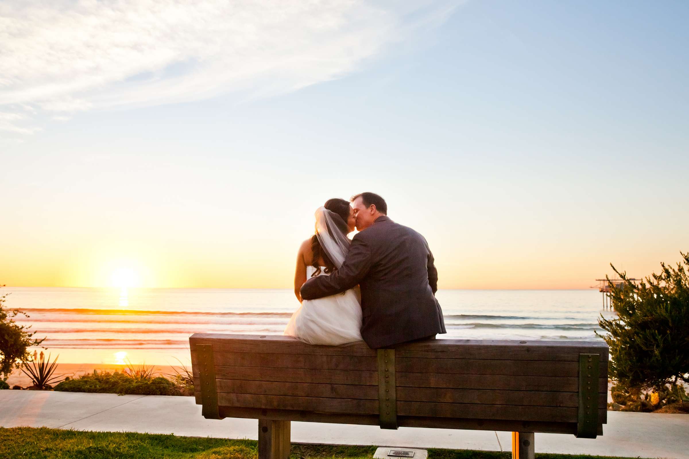 Scripps Seaside Forum Wedding coordinated by I Do Weddings, Kana and Laurence Wedding Photo #143067 by True Photography