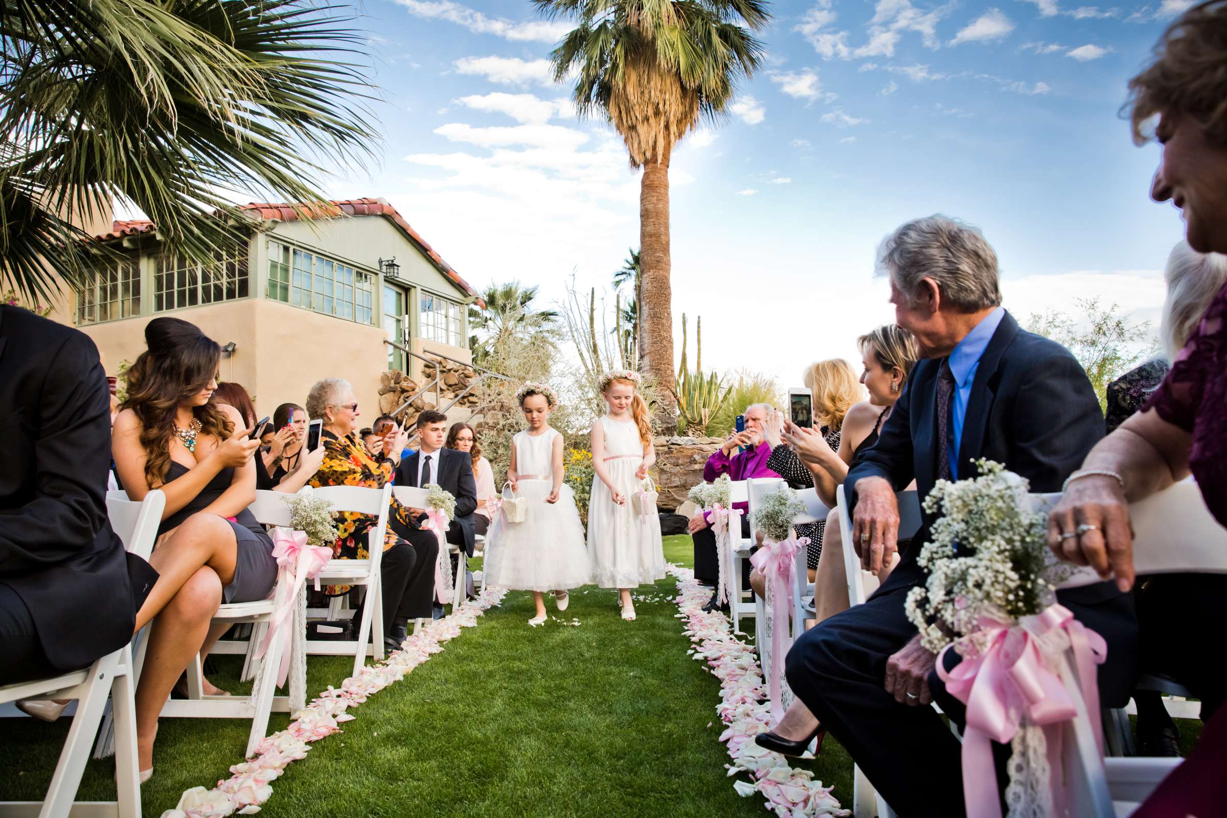 Flower Girl, Ceremony at The O'Donnell House Wedding coordinated by The Events Department, Kristin and Russel Wedding Photo #143591 by True Photography