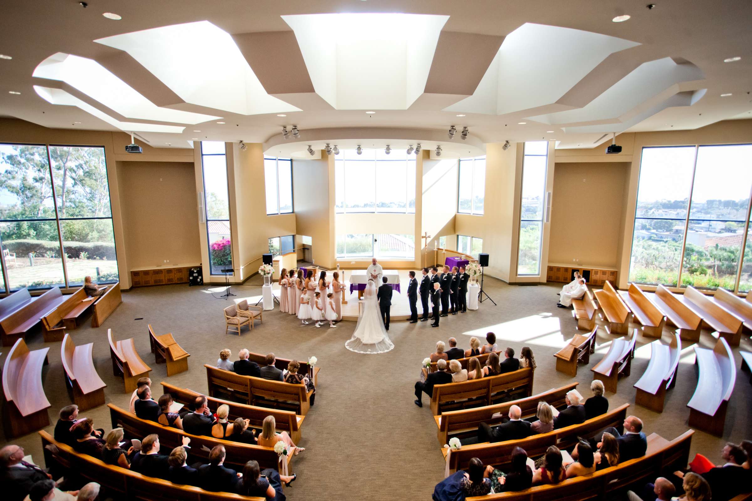 Church at Dana Point Yacht Club Wedding, Cecilia and Ryan Wedding Photo #144562 by True Photography