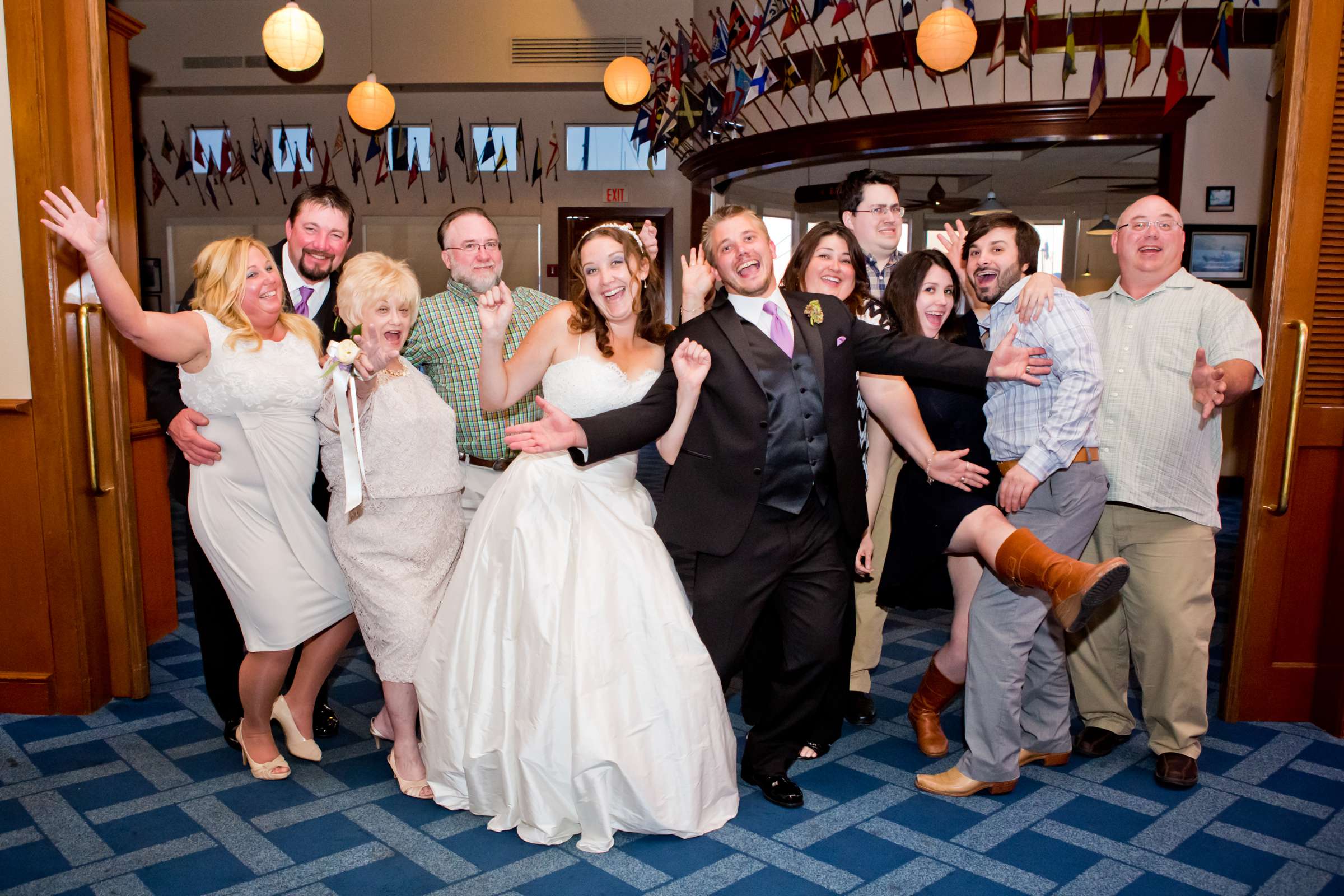 Coronado Cays Yacht Club Wedding coordinated by Creative Affairs Inc, Debra and Justin Wedding Photo #54 by True Photography