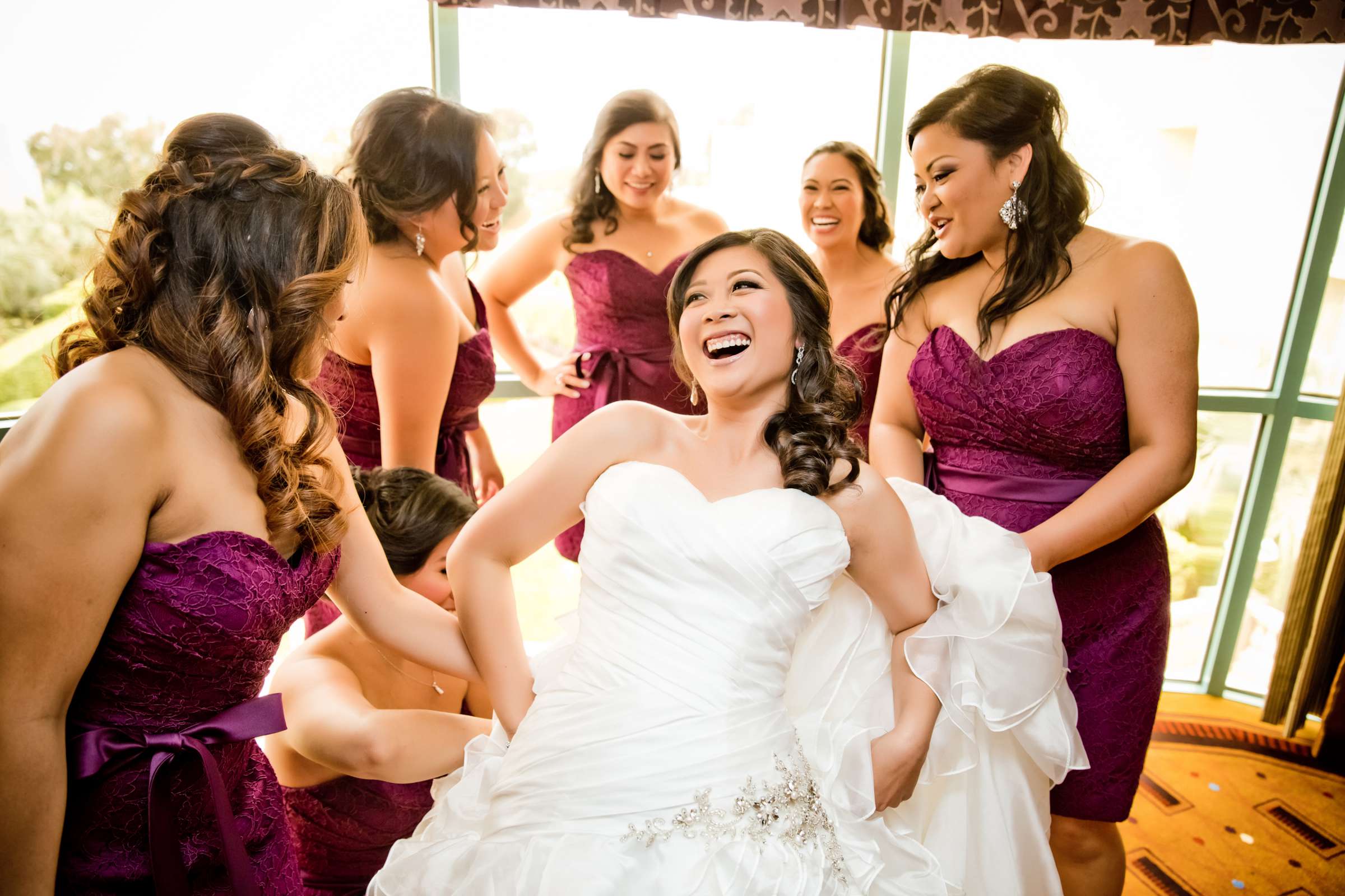 Hilton La Jolla Torrey Pines Wedding coordinated by Lavish Weddings, Muriel and Michael Wedding Photo #14 by True Photography