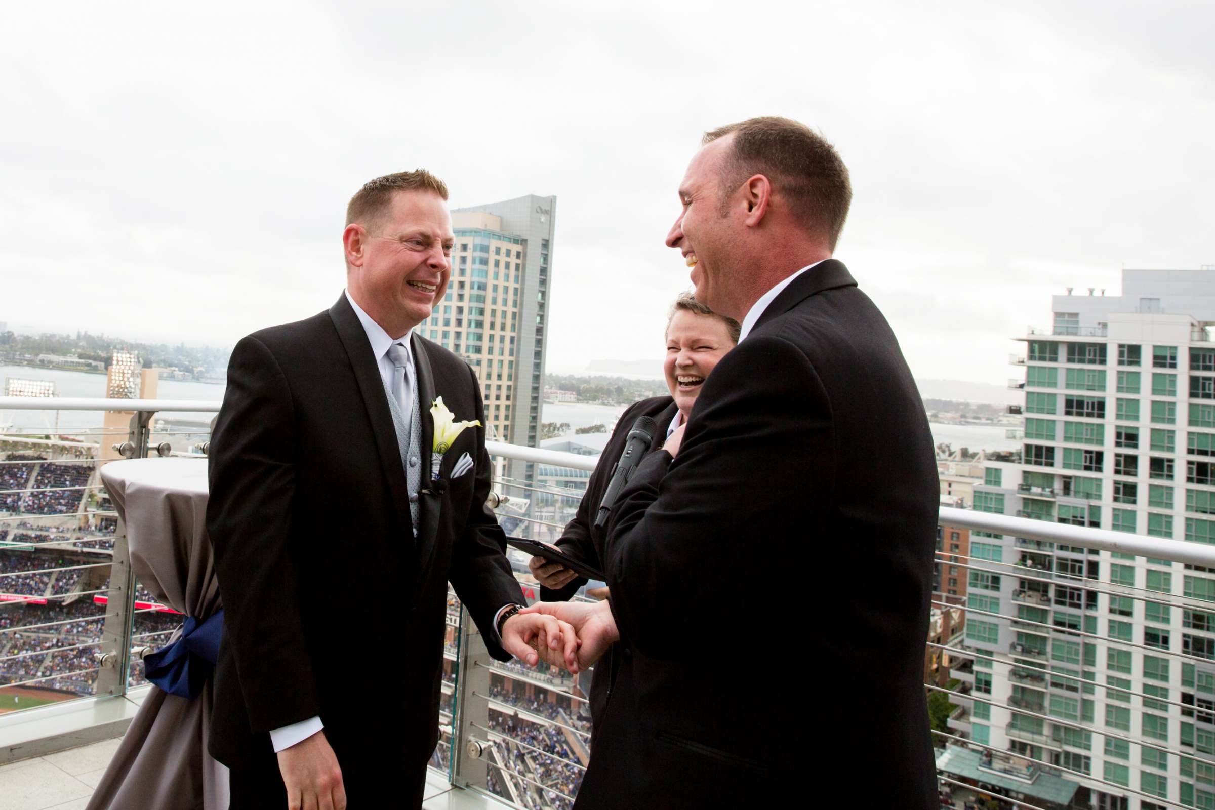 The Ultimate Skybox Wedding, Joshua and Robert Wedding Photo #71 by True Photography