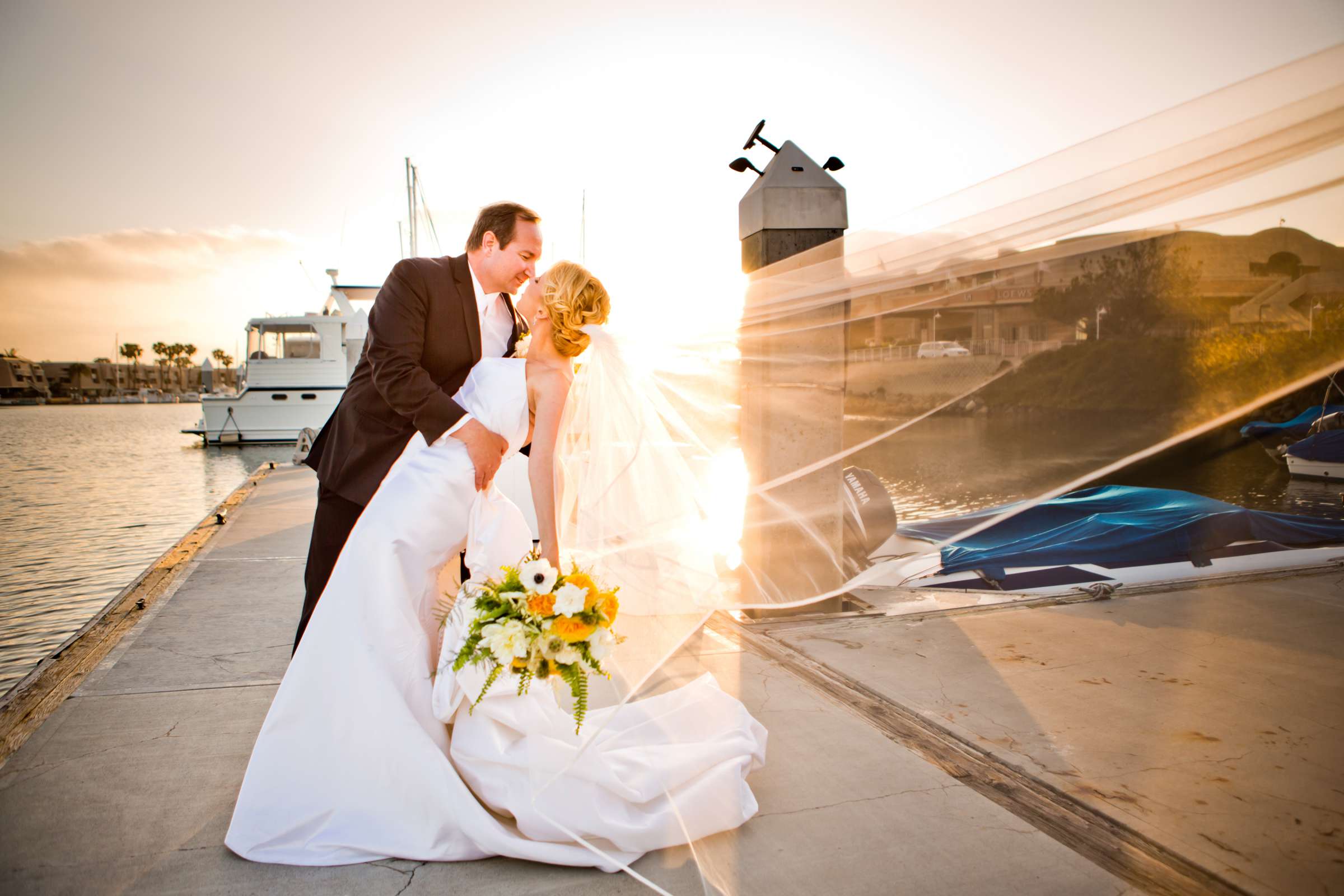 Loews Coronado Bay Resort Wedding coordinated by SD Weddings by Gina, Jennifer and Dave Wedding Photo #3 by True Photography