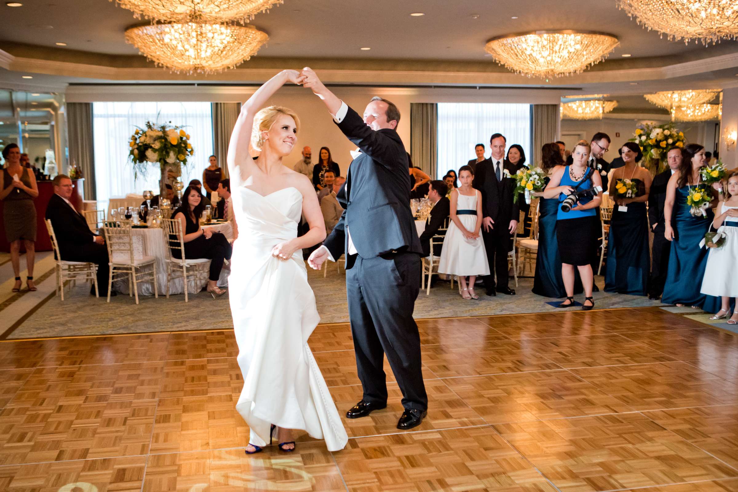 Loews Coronado Bay Resort Wedding coordinated by SD Weddings by Gina, Jennifer and Dave Wedding Photo #53 by True Photography