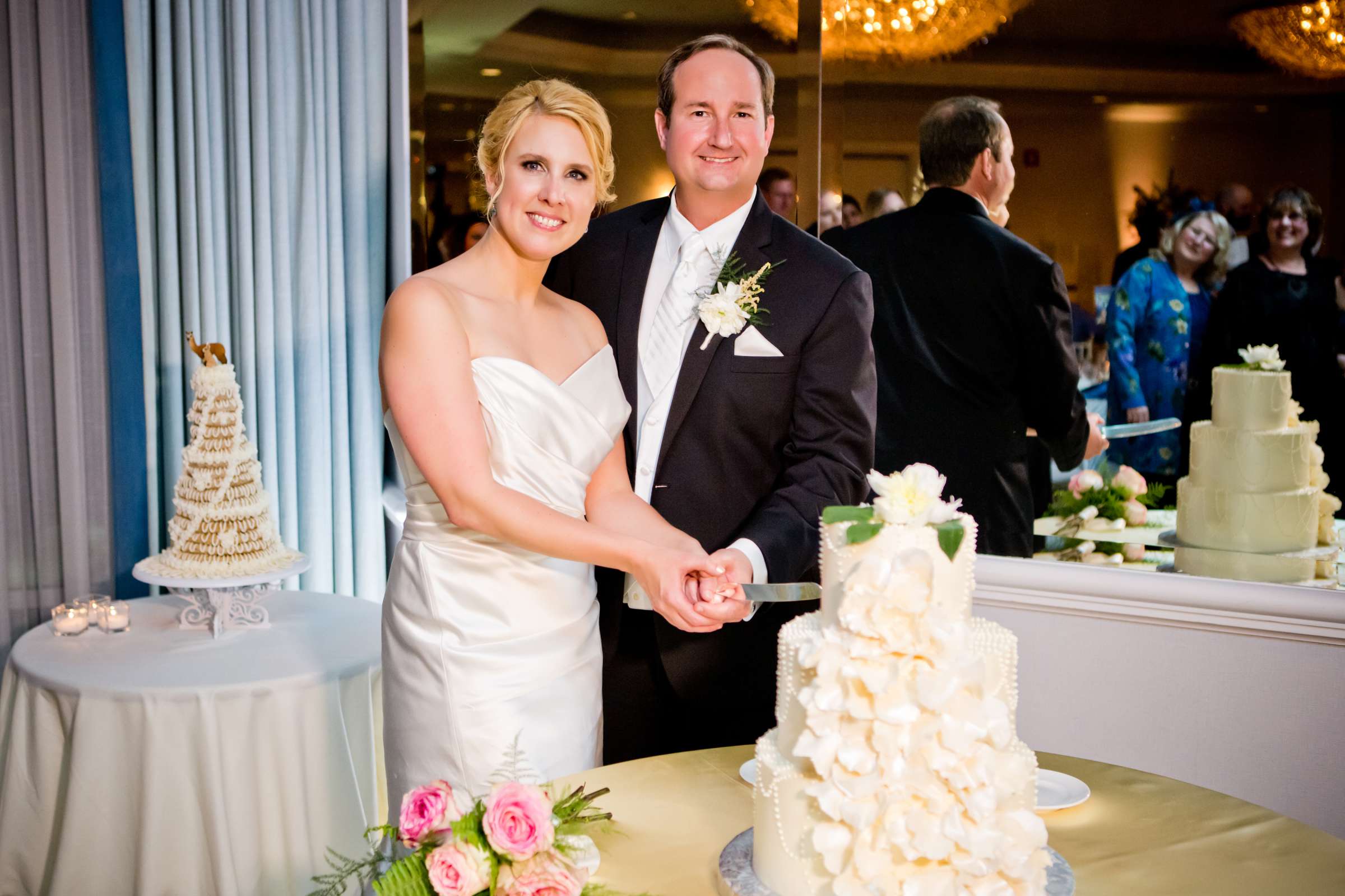 Loews Coronado Bay Resort Wedding coordinated by SD Weddings by Gina, Jennifer and Dave Wedding Photo #60 by True Photography