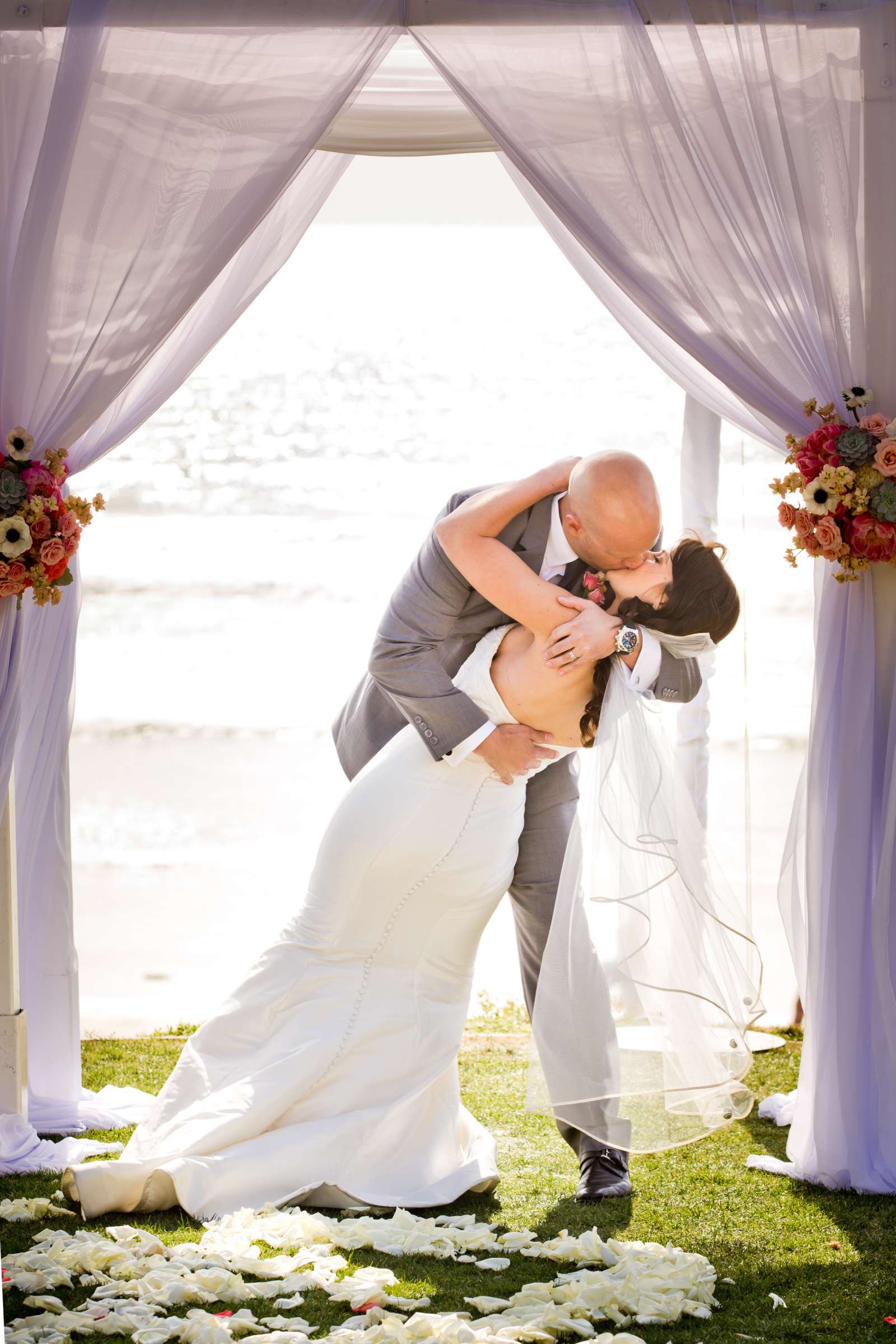 Scripps Seaside Forum Wedding coordinated by First Comes Love Weddings & Events, Lisa and Brett Wedding Photo #47 by True Photography