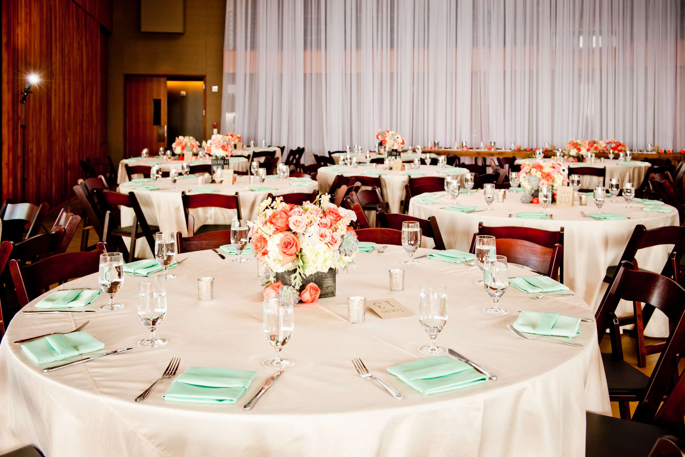 Scripps Seaside Forum Wedding coordinated by First Comes Love Weddings & Events, Lisa and Brett Wedding Photo #54 by True Photography