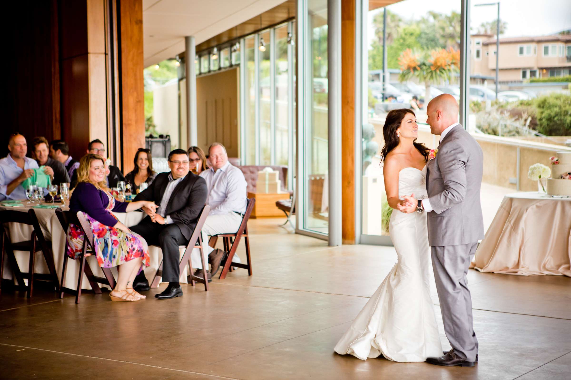 Scripps Seaside Forum Wedding coordinated by First Comes Love Weddings & Events, Lisa and Brett Wedding Photo #55 by True Photography