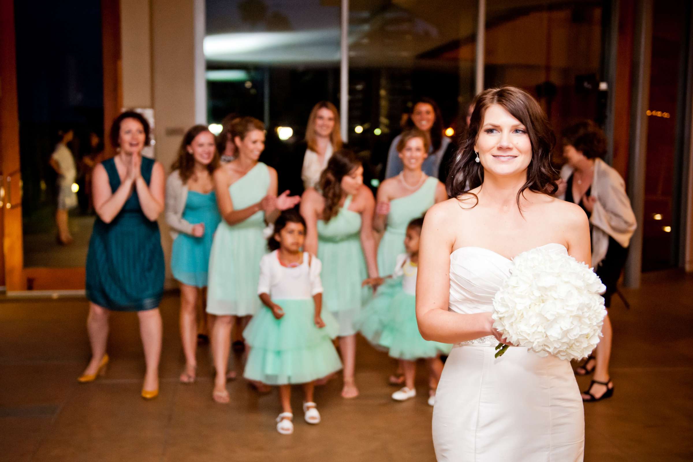 Scripps Seaside Forum Wedding coordinated by First Comes Love Weddings & Events, Lisa and Brett Wedding Photo #63 by True Photography