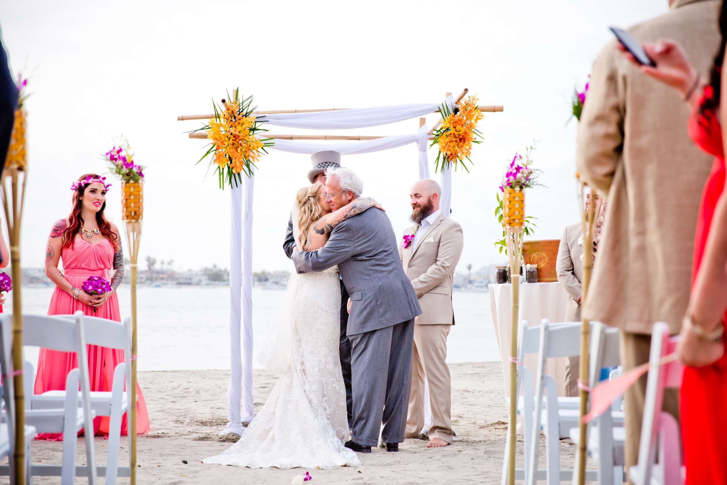 Wedding coordinated by Bahia Hotel, Katie and Tom Wedding Photo #30 by True Photography