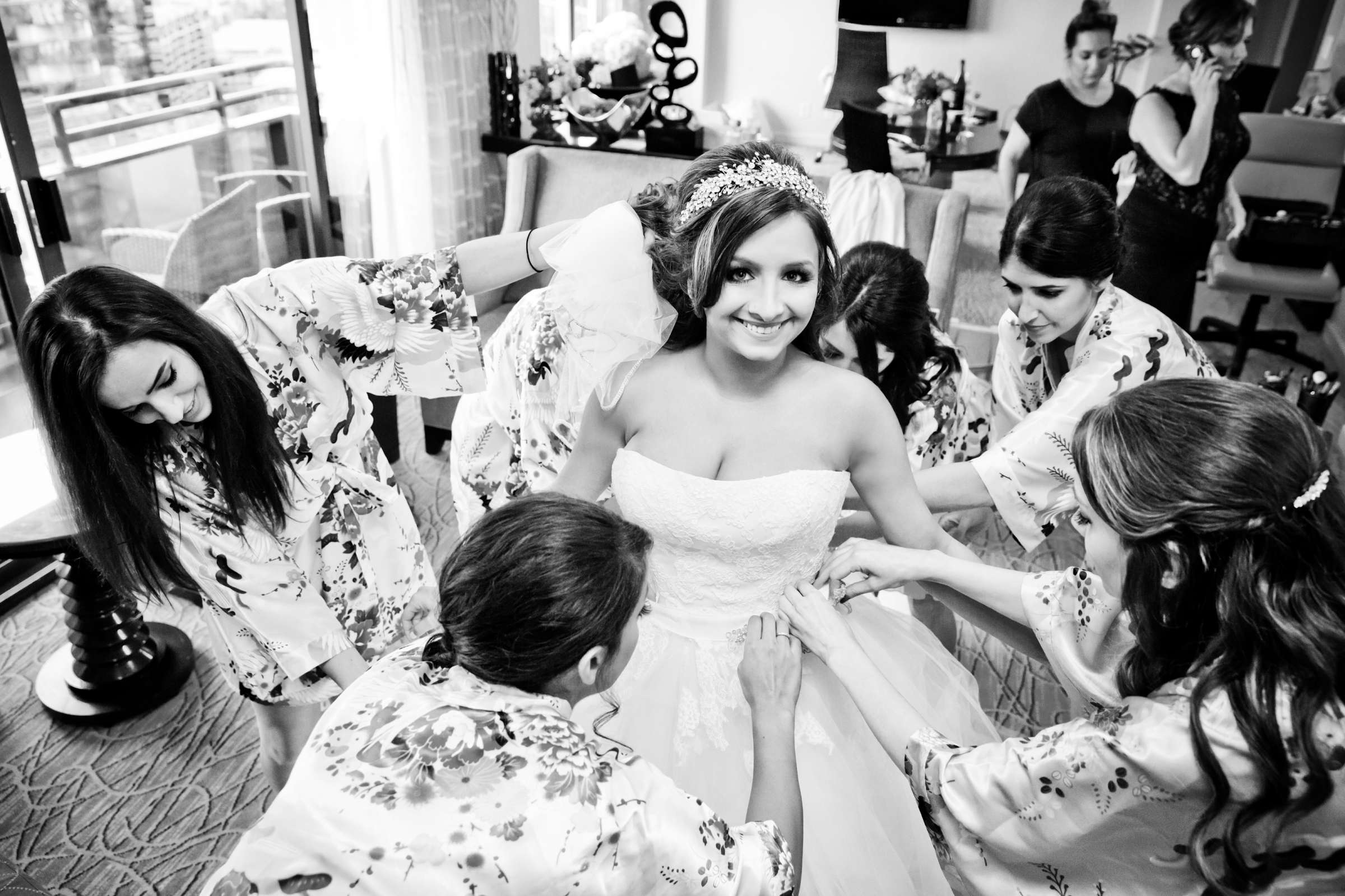 Marriott Marquis San Diego Marina Wedding coordinated by Holly Kalkin Weddings, Sahar and Arash Wedding Photo #152305 by True Photography