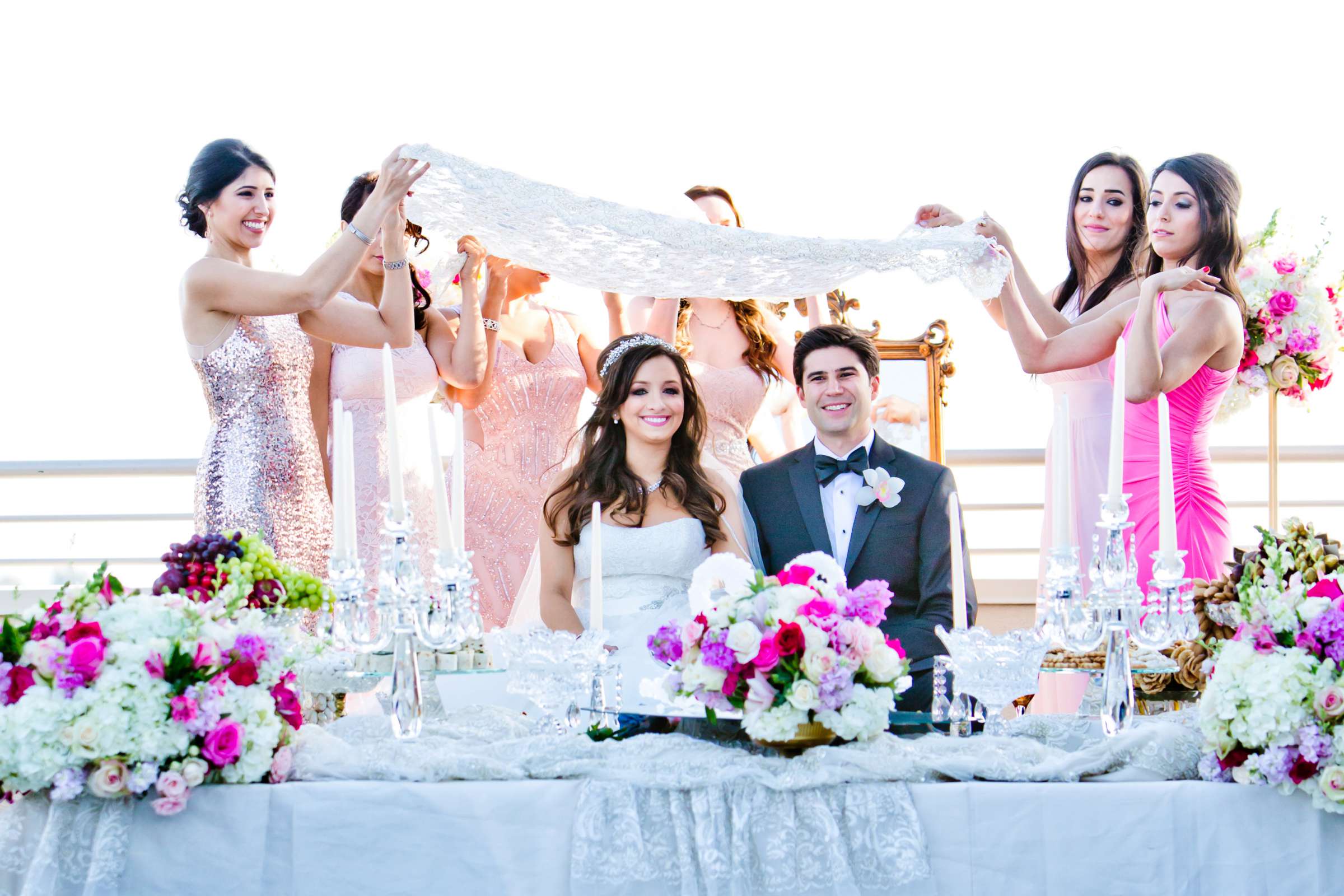 Marriott Marquis San Diego Marina Wedding coordinated by Holly Kalkin Weddings, Sahar and Arash Wedding Photo #152342 by True Photography