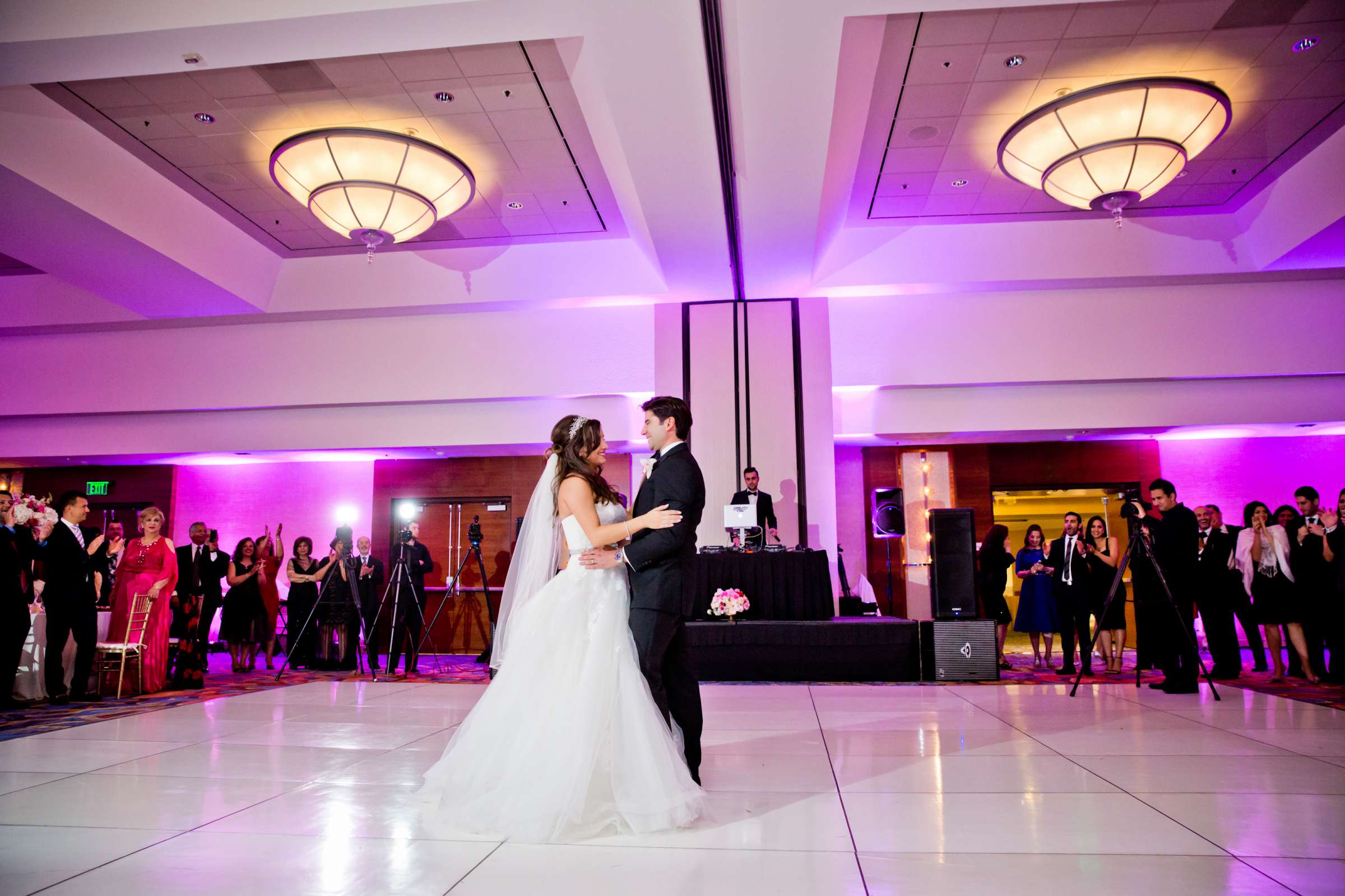 Marriott Marquis San Diego Marina Wedding coordinated by Holly Kalkin Weddings, Sahar and Arash Wedding Photo #152354 by True Photography