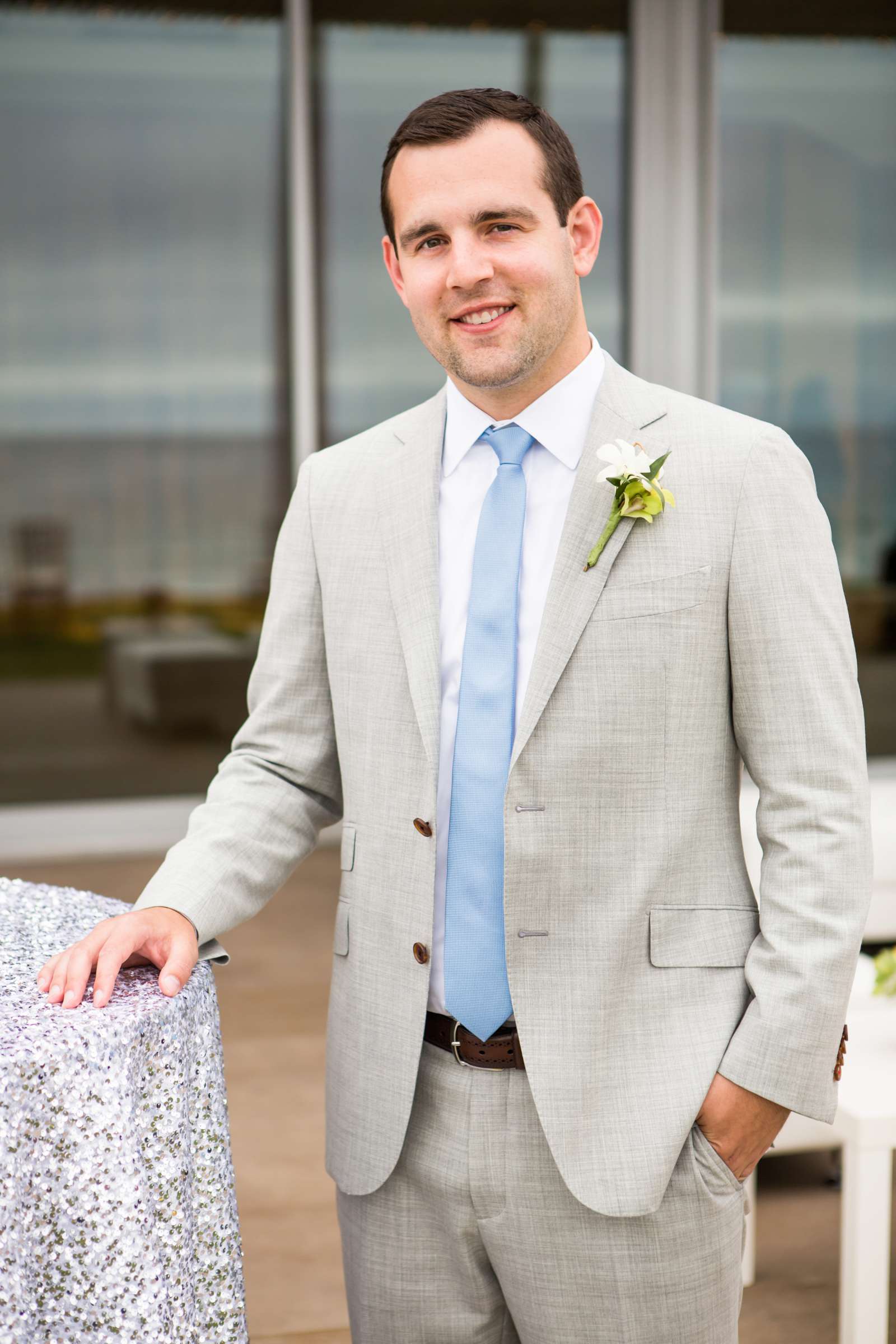 Scripps Seaside Forum Wedding coordinated by Francine Ribeau Events, Shaina and Christopher Wedding Photo #17 by True Photography