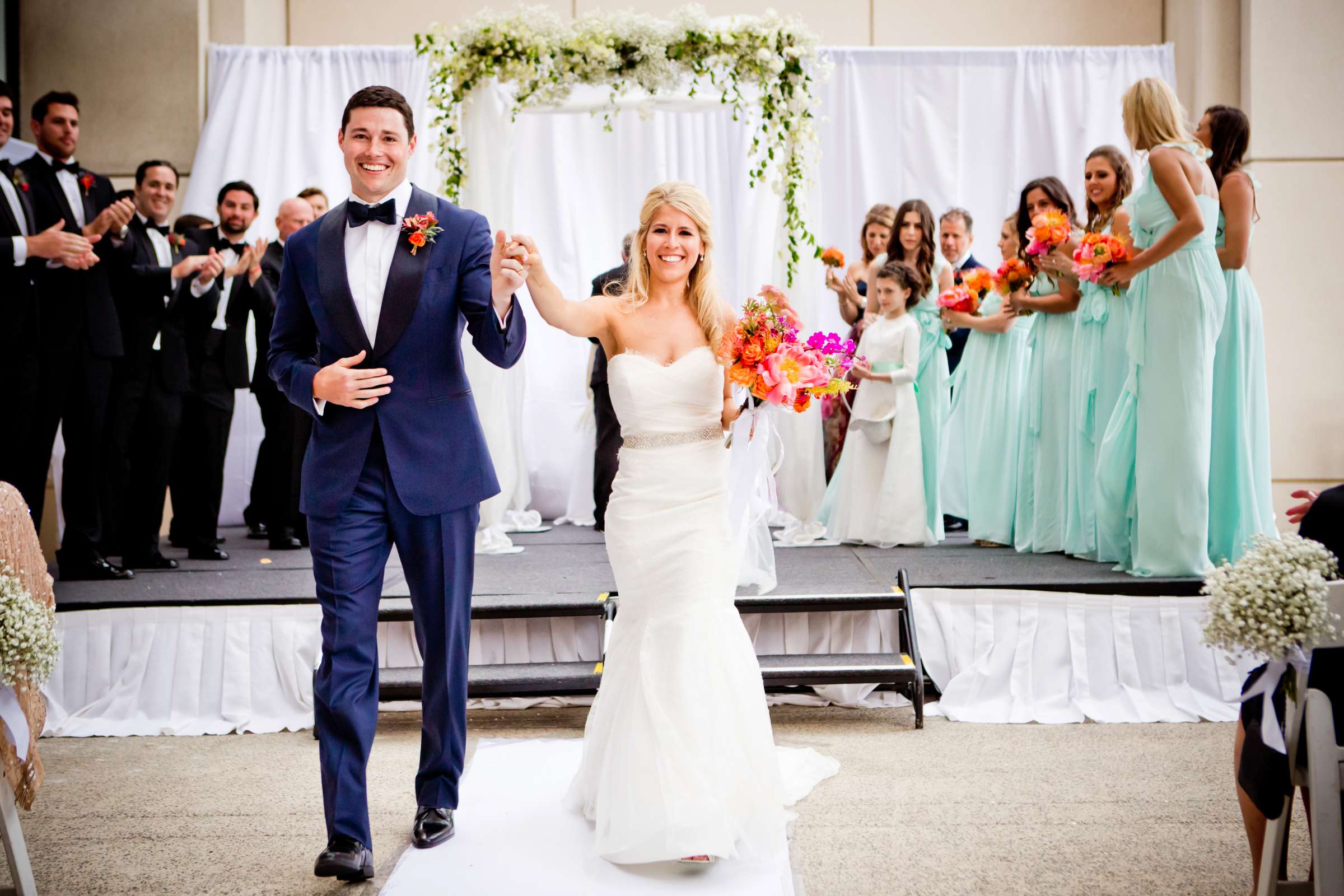 Manchester Grand Hyatt San Diego Wedding coordinated by Lavish Weddings, Robyn and Chris Wedding Photo #65 by True Photography