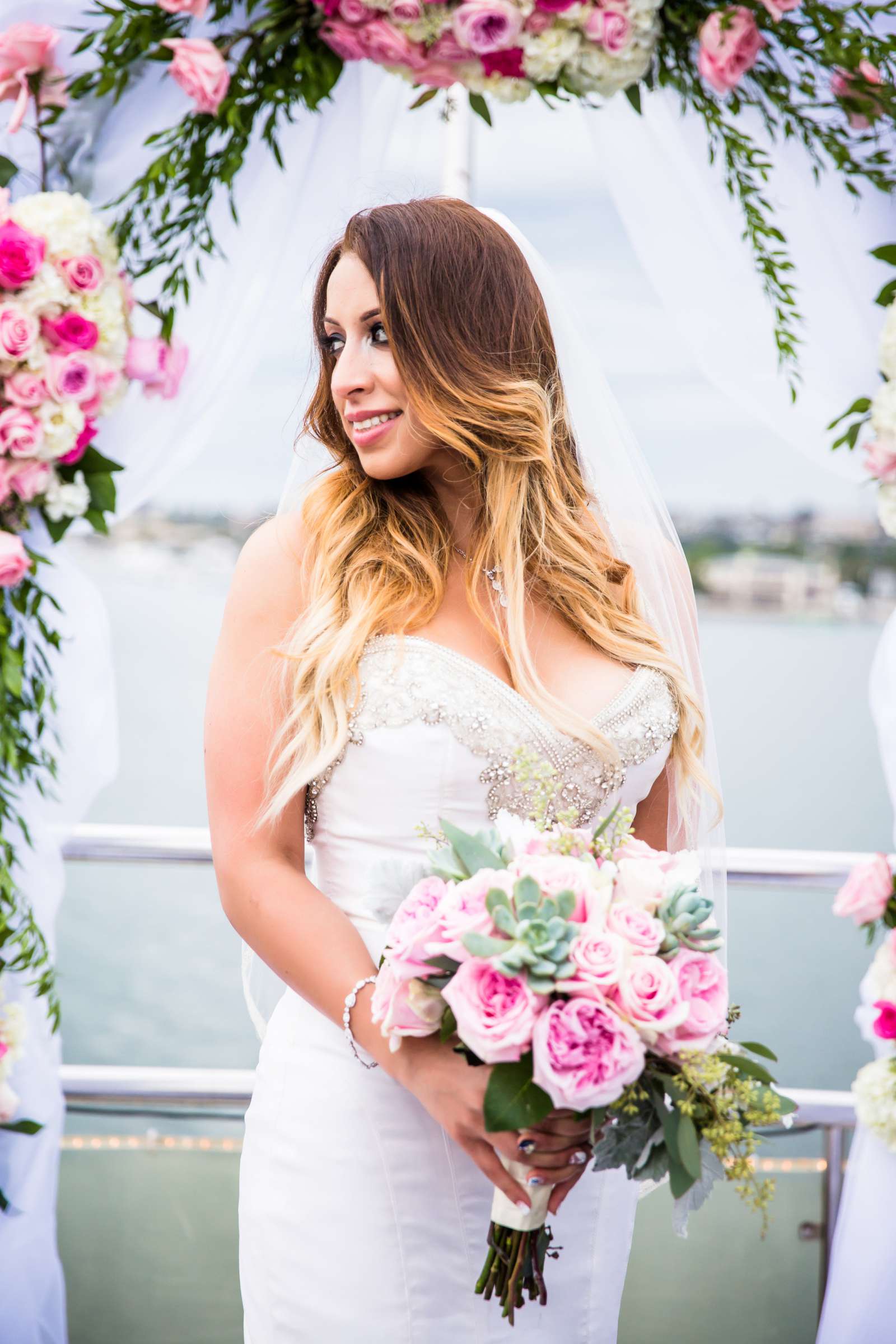 Hornblower cruise line Wedding coordinated by JMT Eventology, Karina and Kurt Wedding Photo #160890 by True Photography