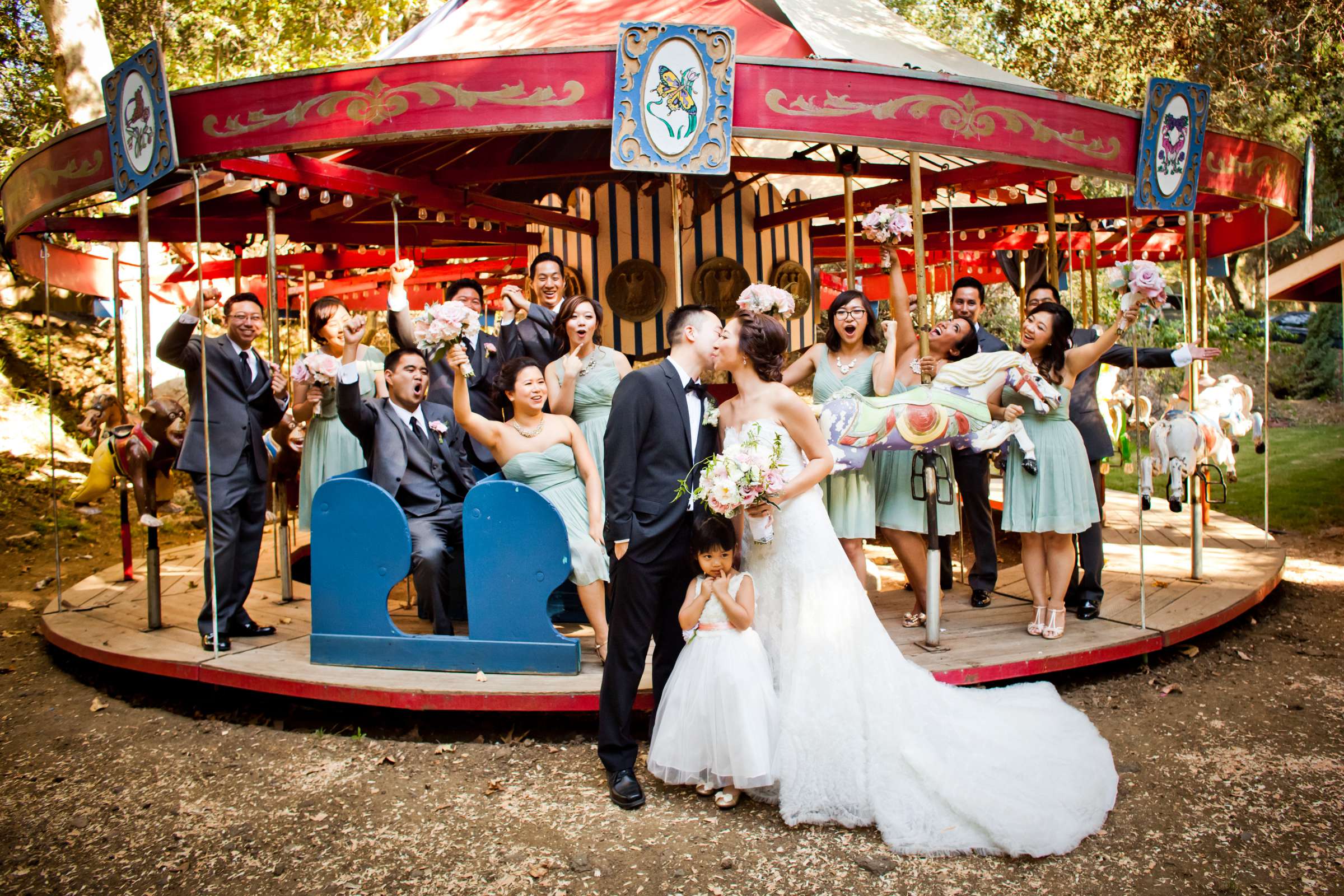 Calamigos Ranch Wedding coordinated by A Touch of Lavender, Tiffany and Gary Wedding Photo #165727 by True Photography