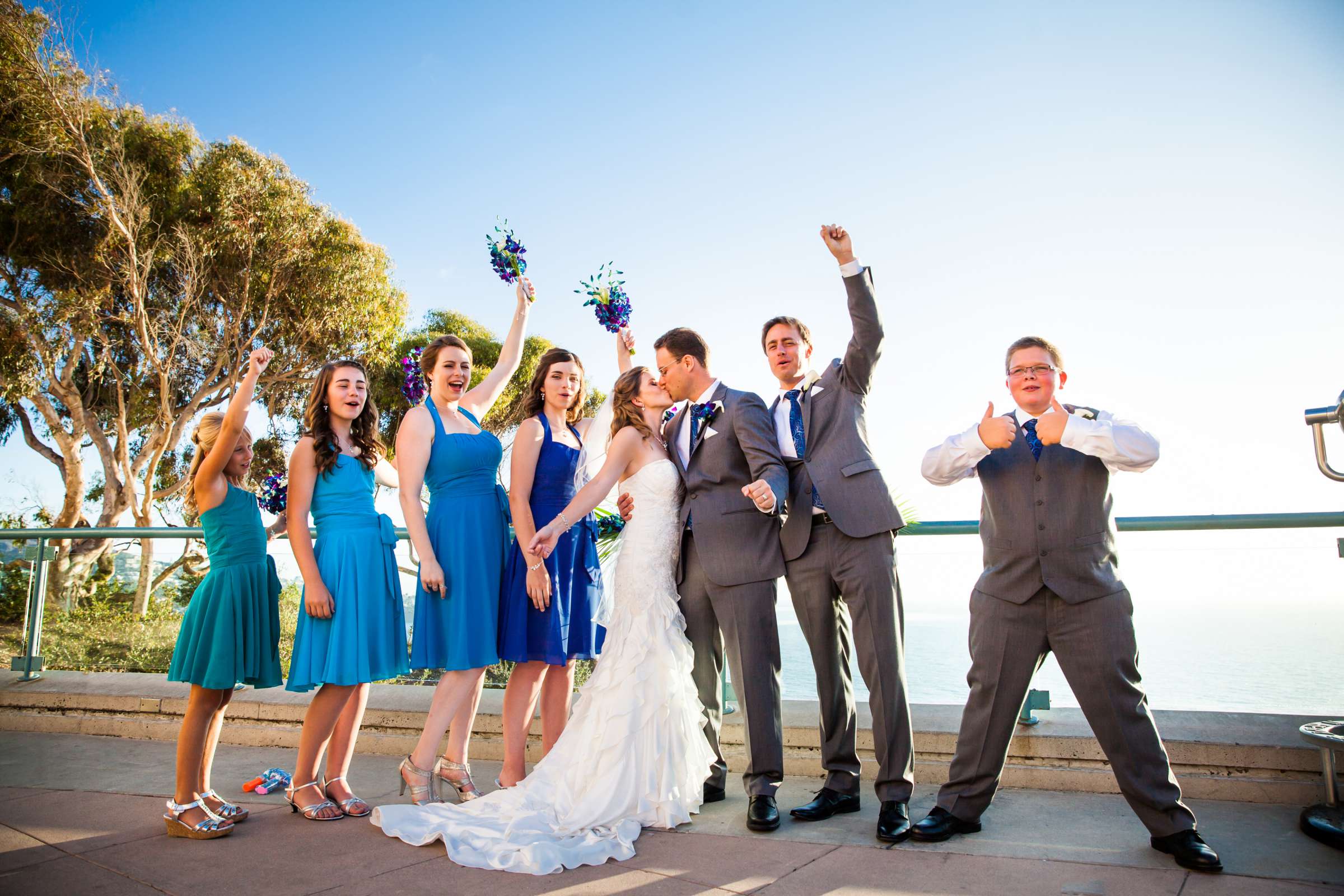 Birch Aquarium at Scripps Wedding, Cami and Zane Wedding Photo #13 by True Photography