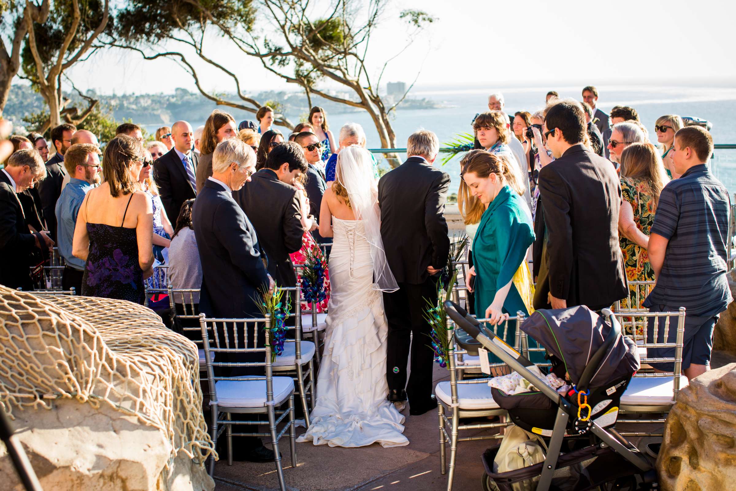 Birch Aquarium at Scripps Wedding, Cami and Zane Wedding Photo #30 by True Photography