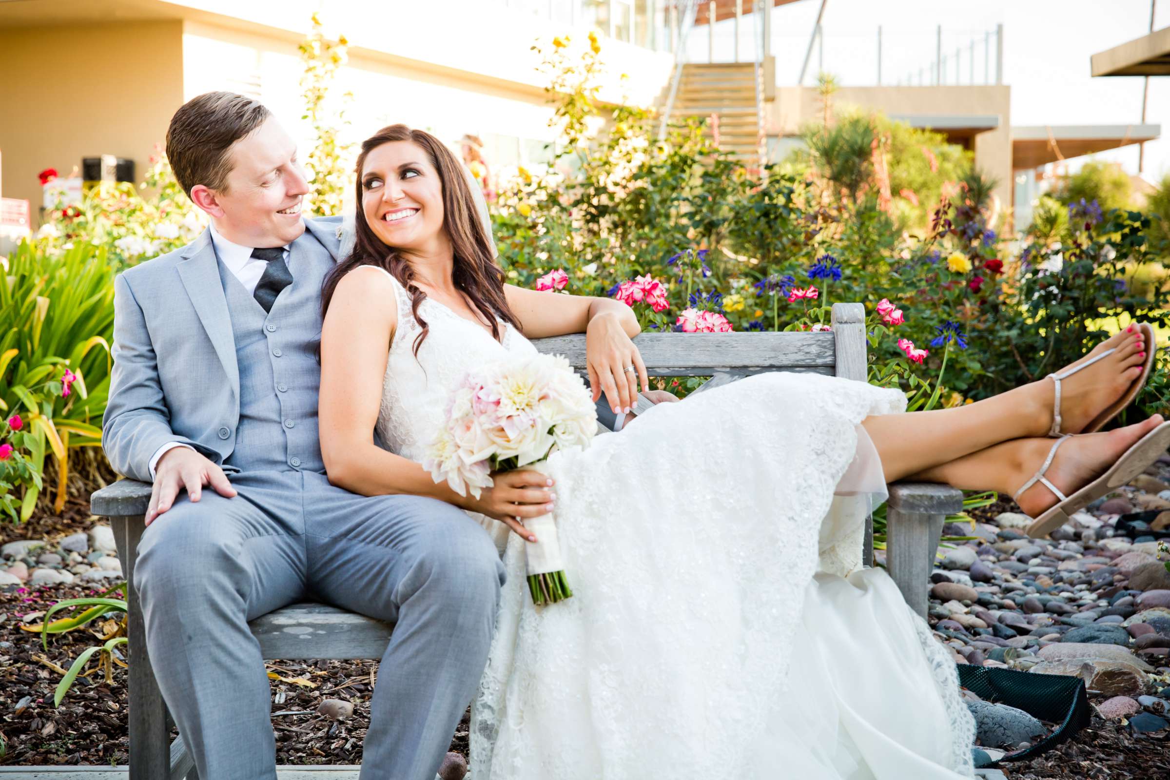 Scripps Seaside Forum Wedding coordinated by San Diego Events Company, Amber and David Wedding Photo #1 by True Photography