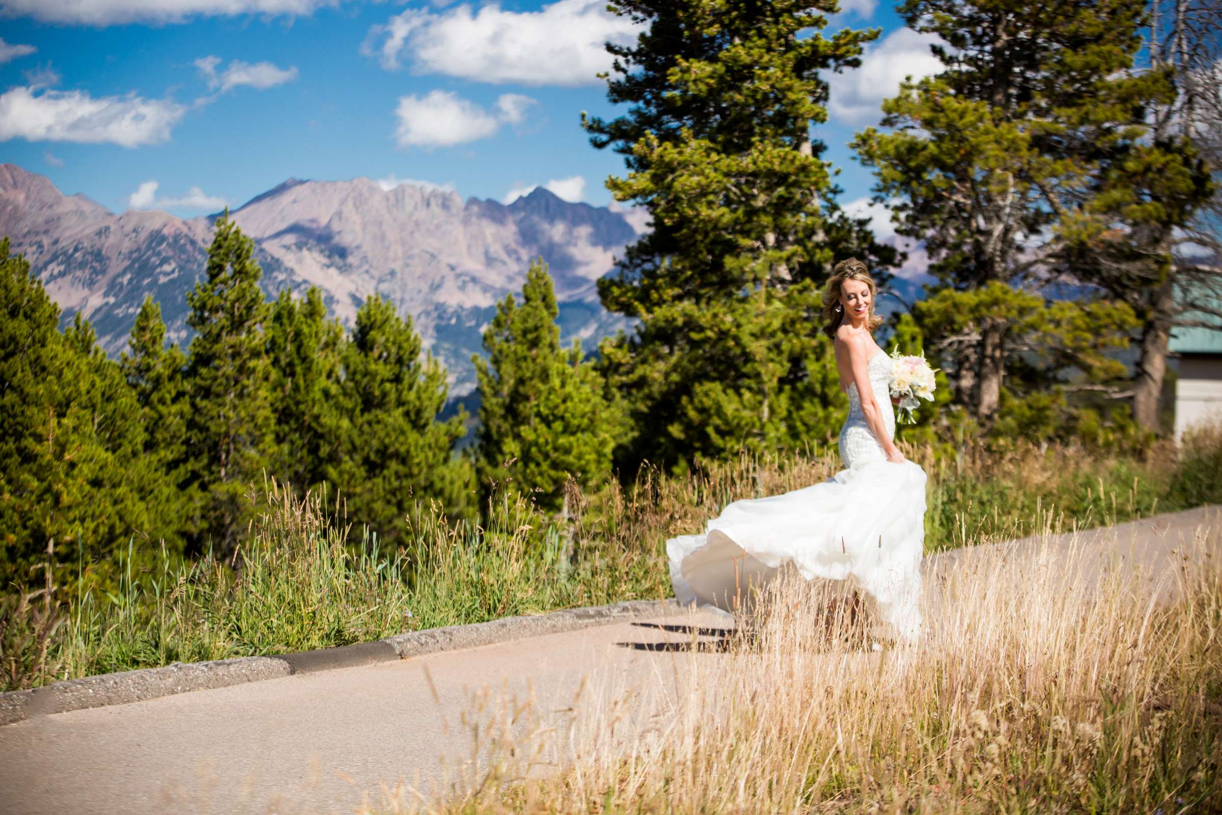 The Vail Wedding Deck Wedding coordinated by Petal and Bean, Kristen and Sven Wedding Photo #3 by True Photography