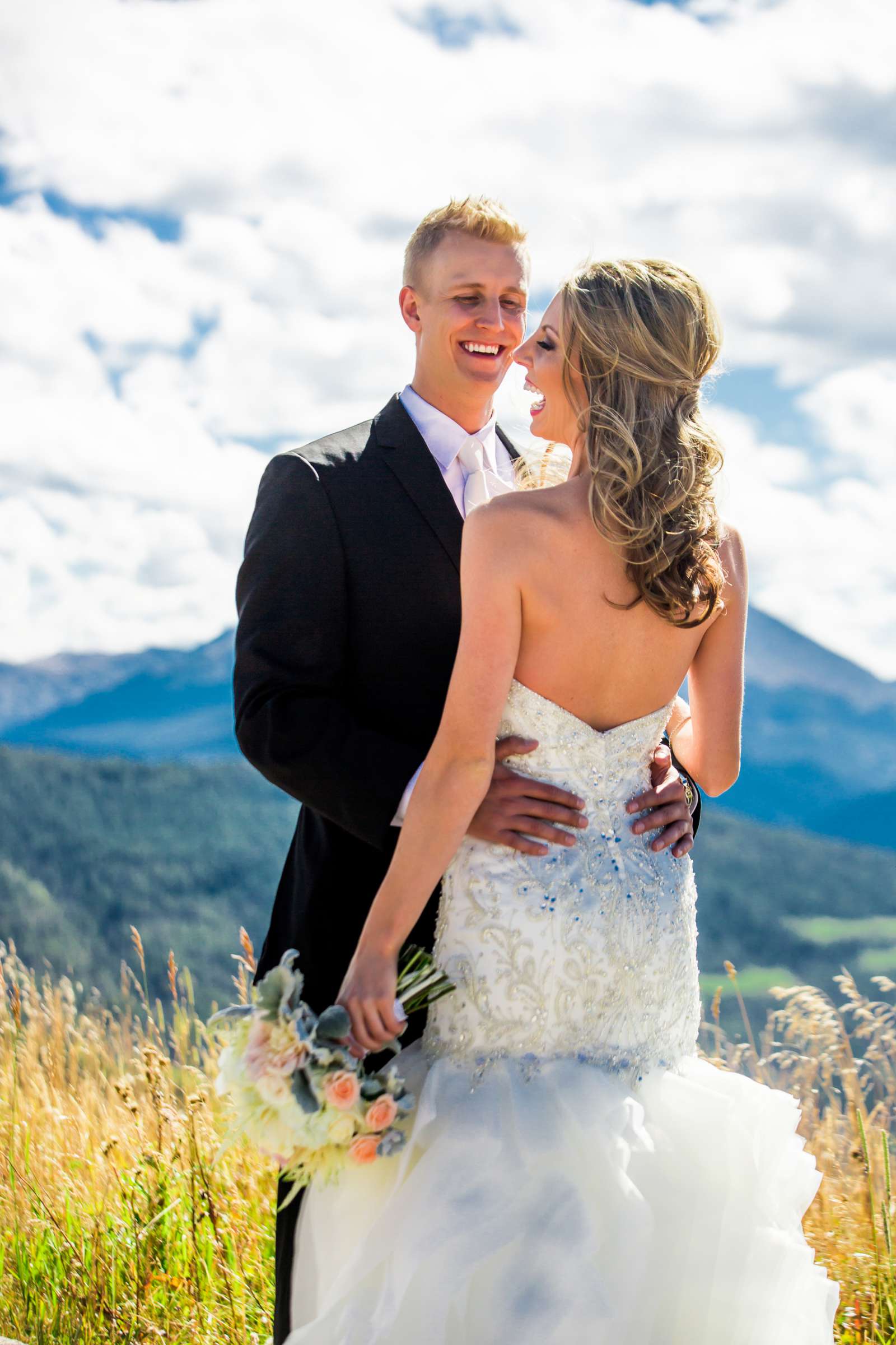 The Vail Wedding Deck Wedding coordinated by Petal and Bean, Kristen and Sven Wedding Photo #38 by True Photography