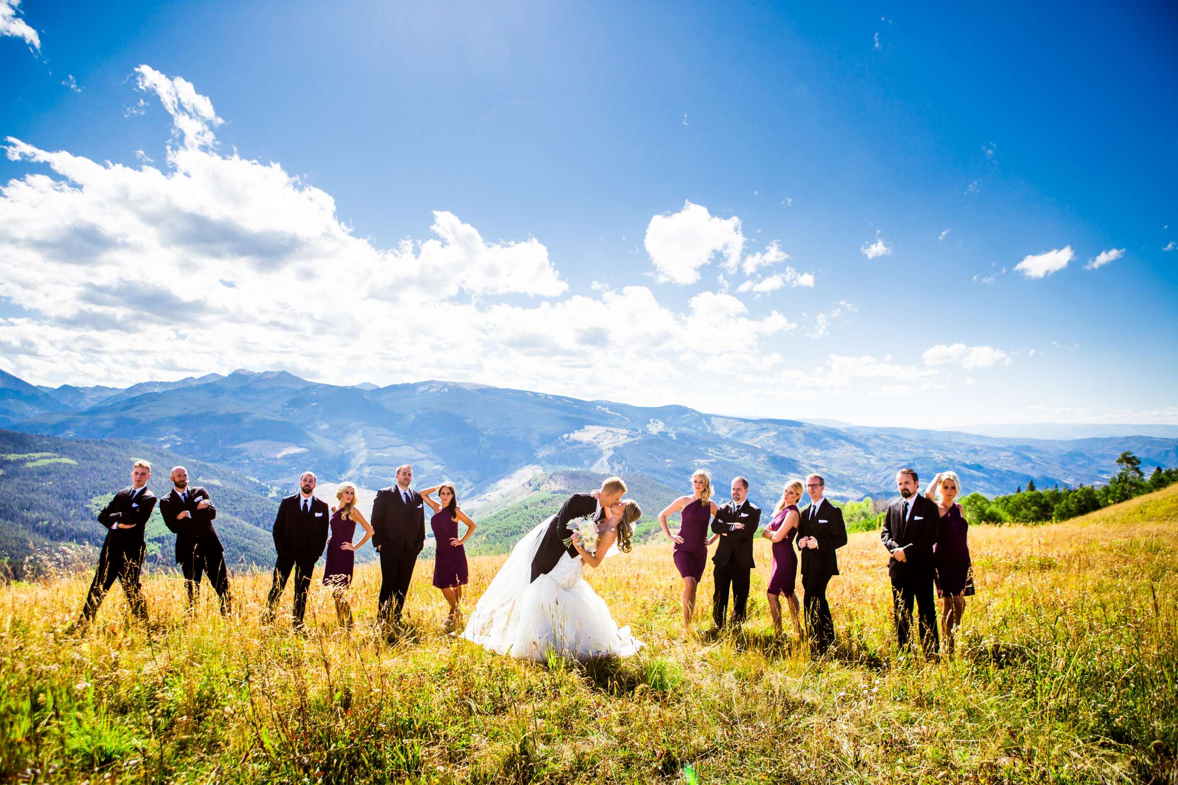 The Vail Wedding Deck Wedding coordinated by Petal and Bean, Kristen and Sven Wedding Photo #39 by True Photography