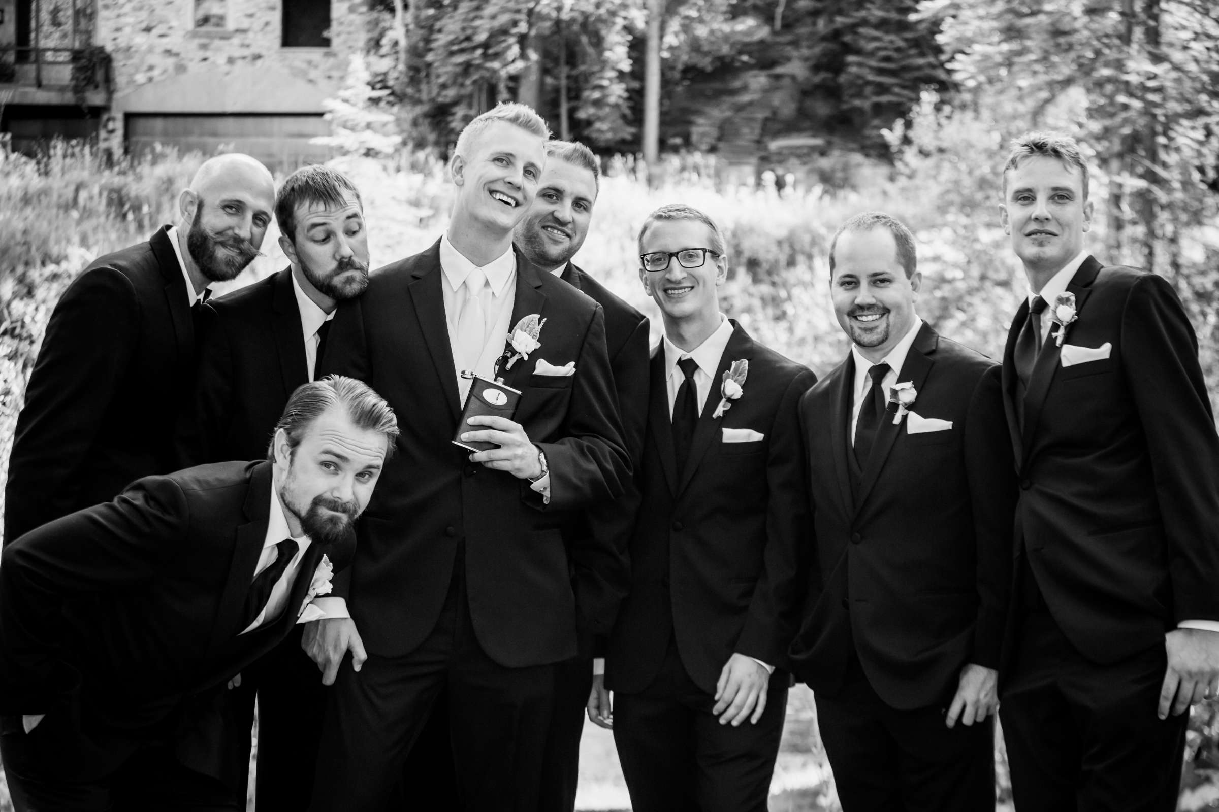 The Vail Wedding Deck Wedding coordinated by Petal and Bean, Kristen and Sven Wedding Photo #46 by True Photography