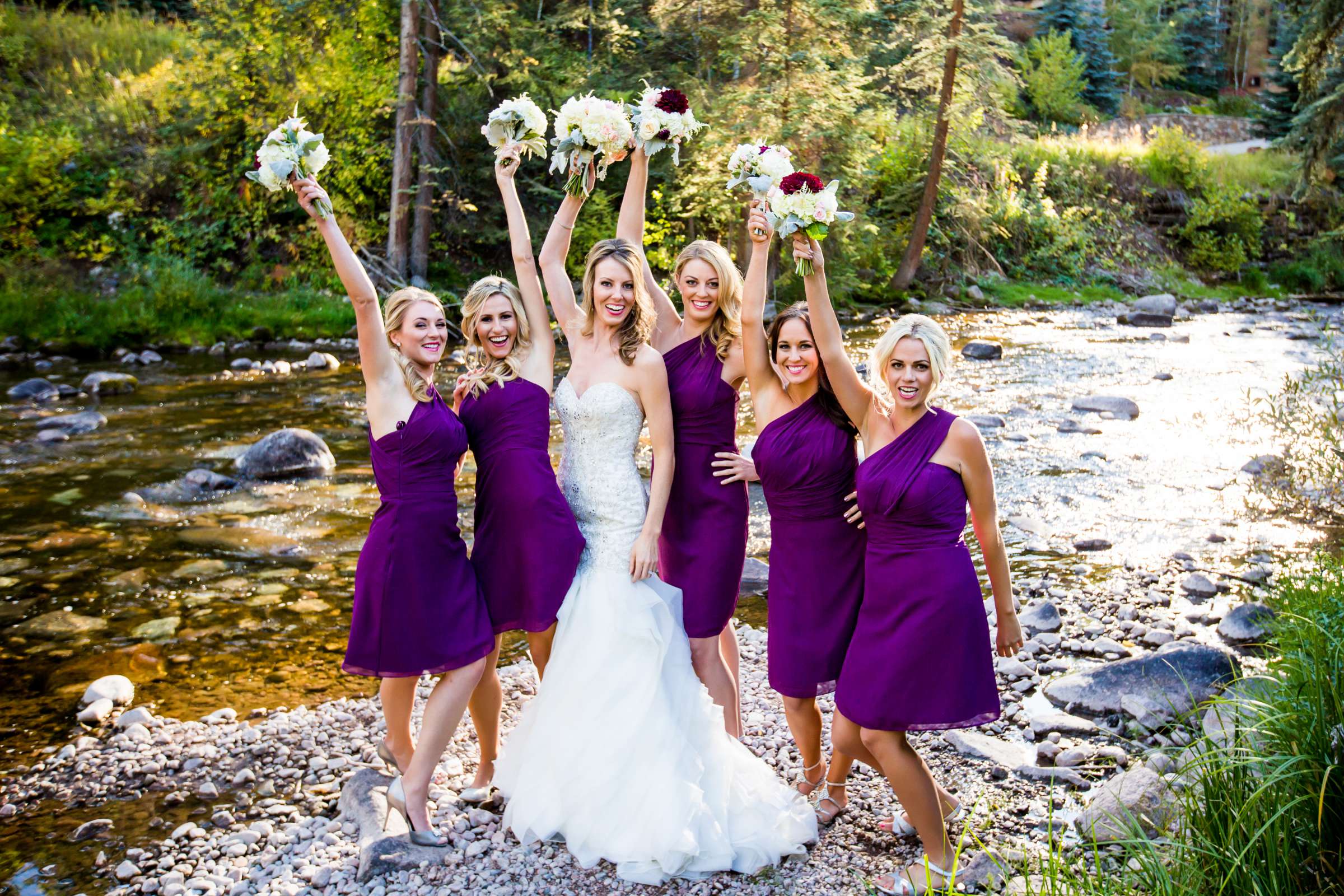 The Vail Wedding Deck Wedding coordinated by Petal and Bean, Kristen and Sven Wedding Photo #60 by True Photography