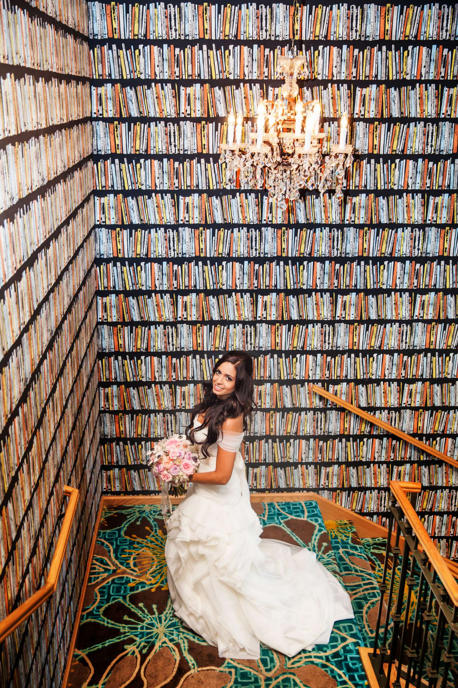 Bride at VENUES Liberty Station Wedding, Alicia and Dave Wedding Photo #2 by True Photography