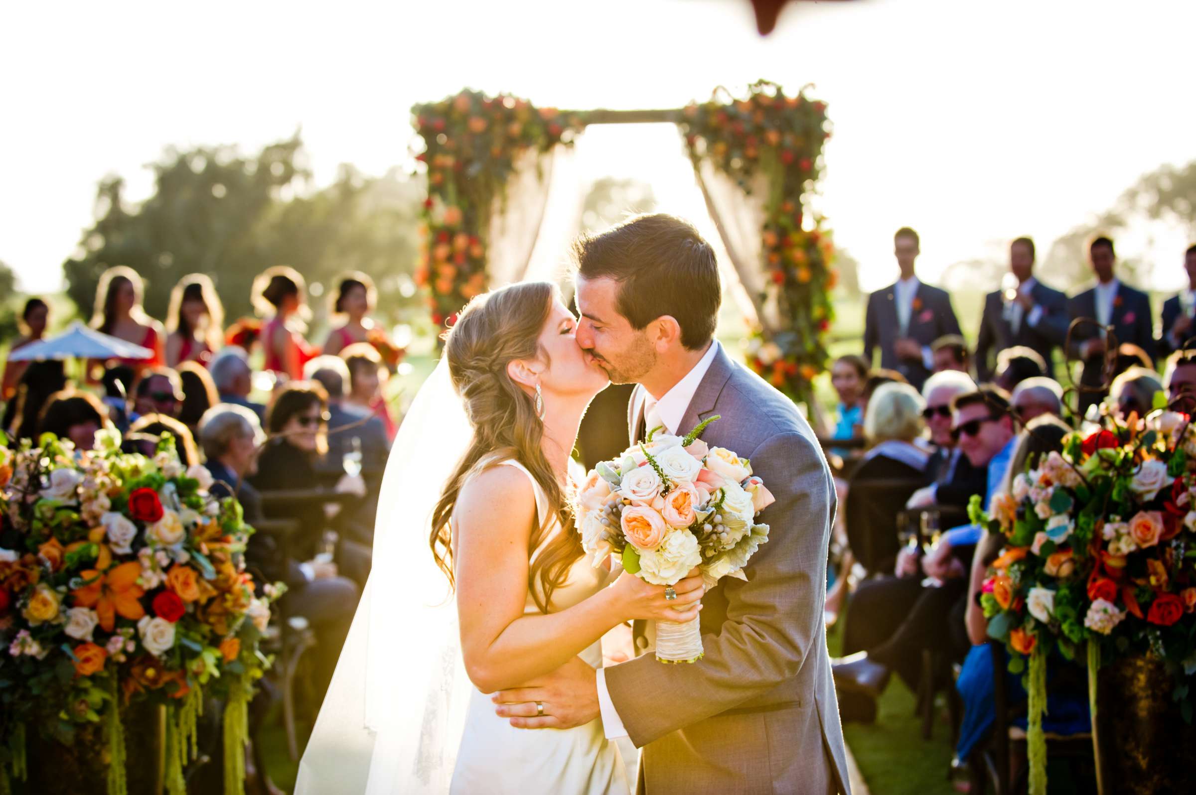 Lodge at Torrey Pines Wedding coordinated by Kathy Wright & Co., Kendall and Patrick Wedding Photo #10 by True Photography