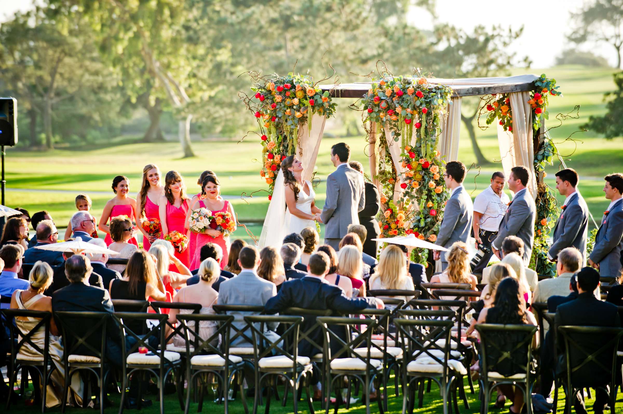 Lodge at Torrey Pines Wedding coordinated by Kathy Wright & Co., Kendall and Patrick Wedding Photo #59 by True Photography