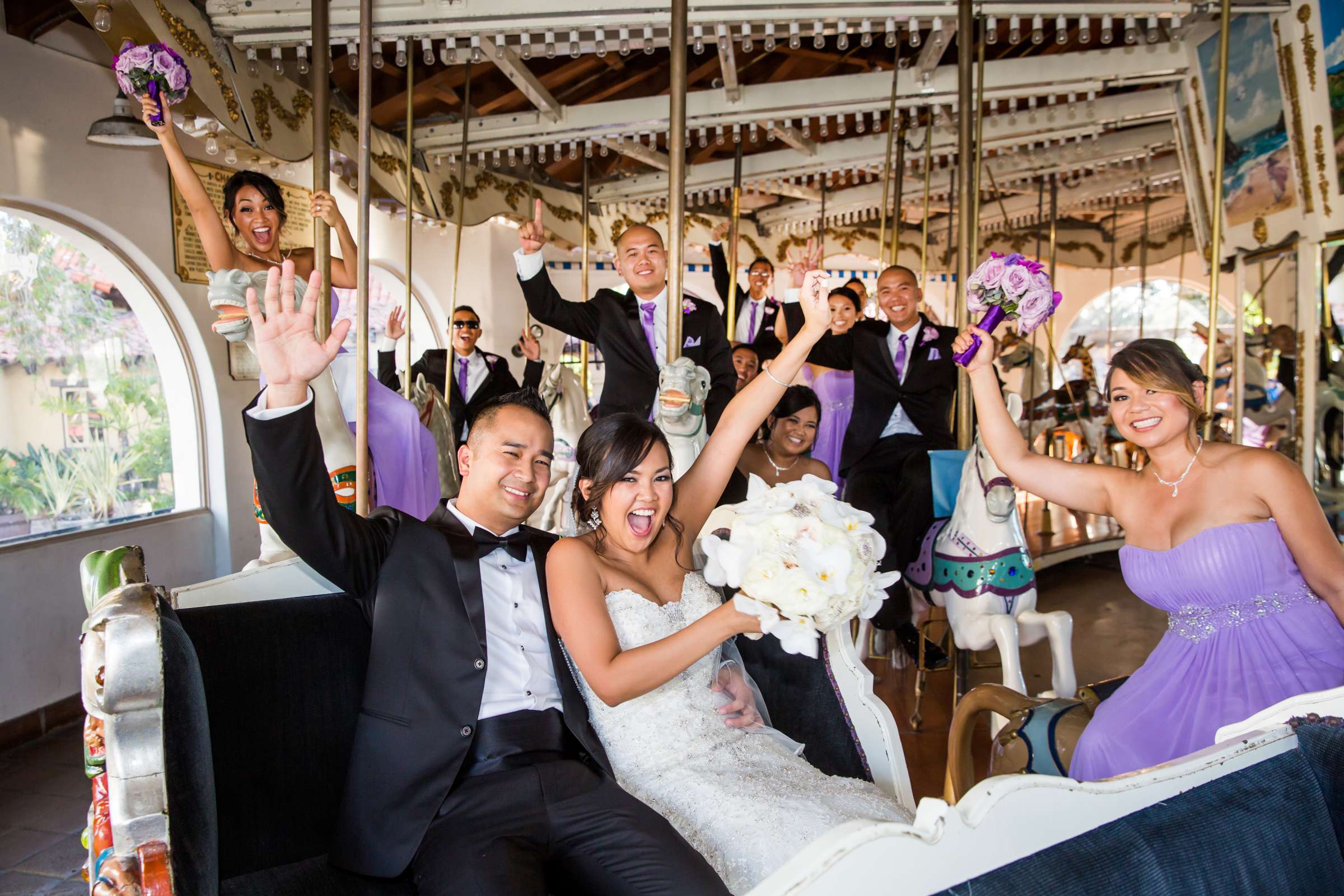 Westin Gaslamp Wedding coordinated by Lavish Weddings, Anne and Glenn Wedding Photo #79 by True Photography