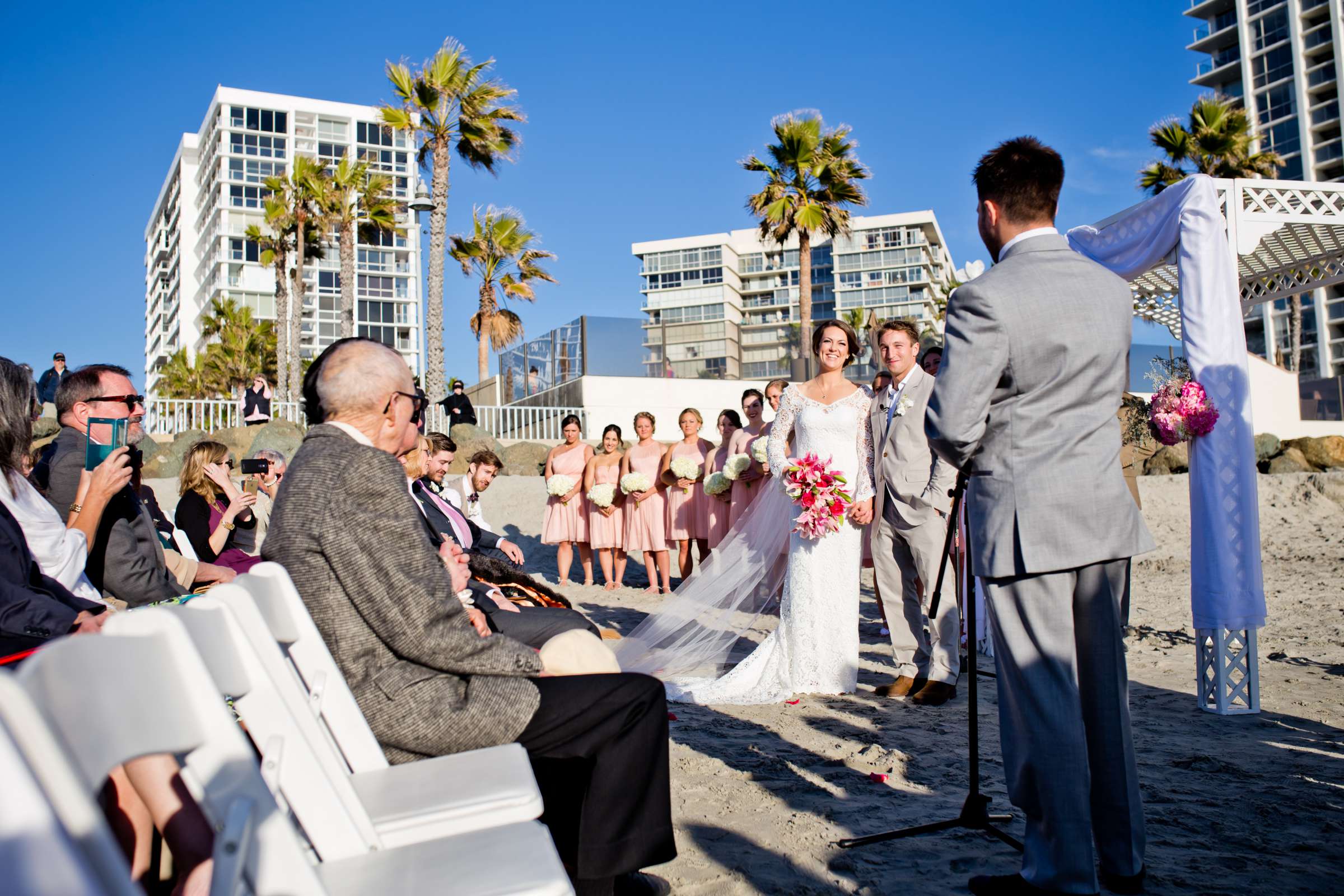 Coronado Community Center Wedding coordinated by InStyle Event Planning, Christy and Stephen Wedding Photo #189562 by True Photography